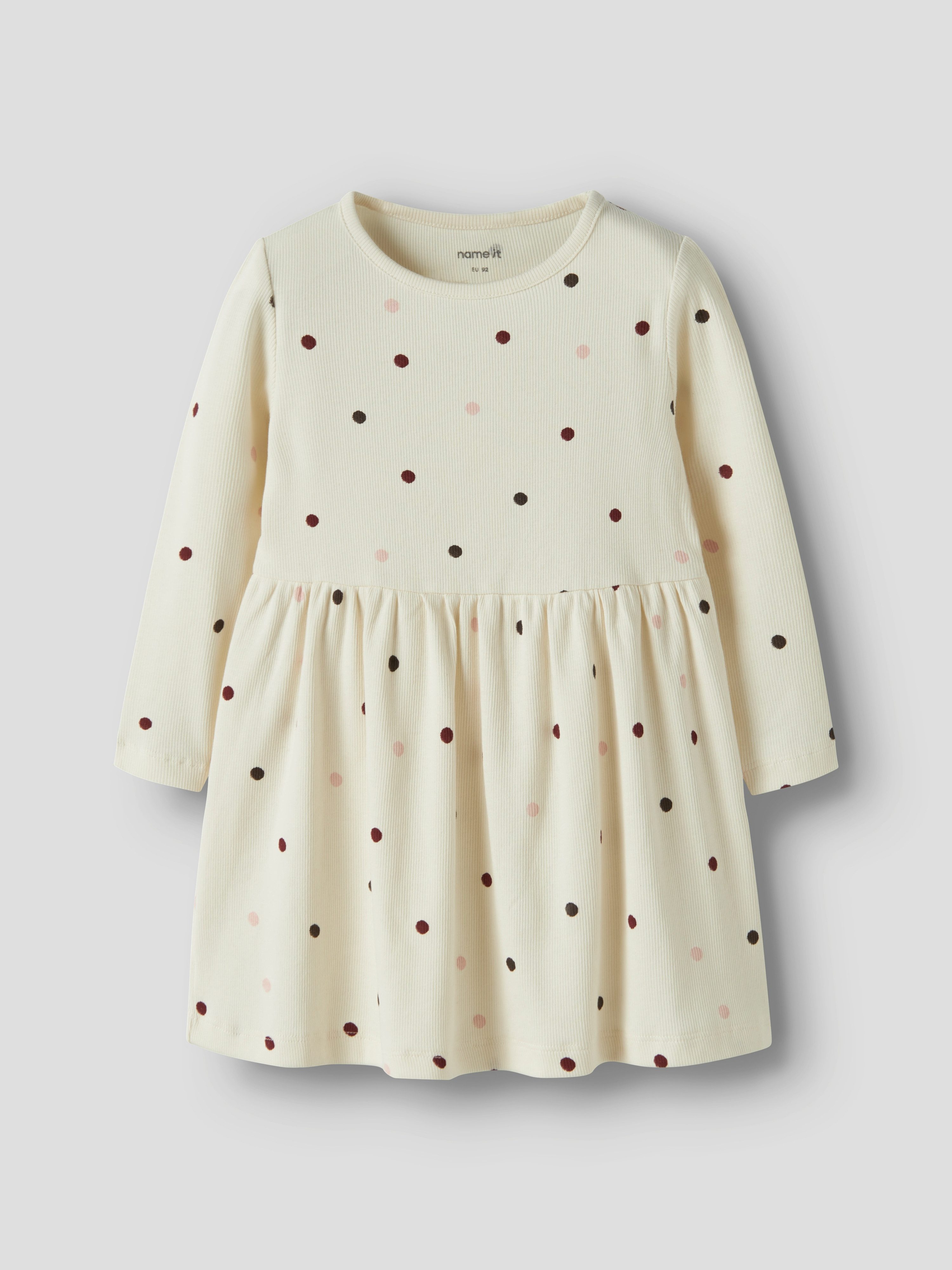 Name It Jerseykleid NMFNUTTI LS DRESS NOOS Baumwollmischung, regular fit