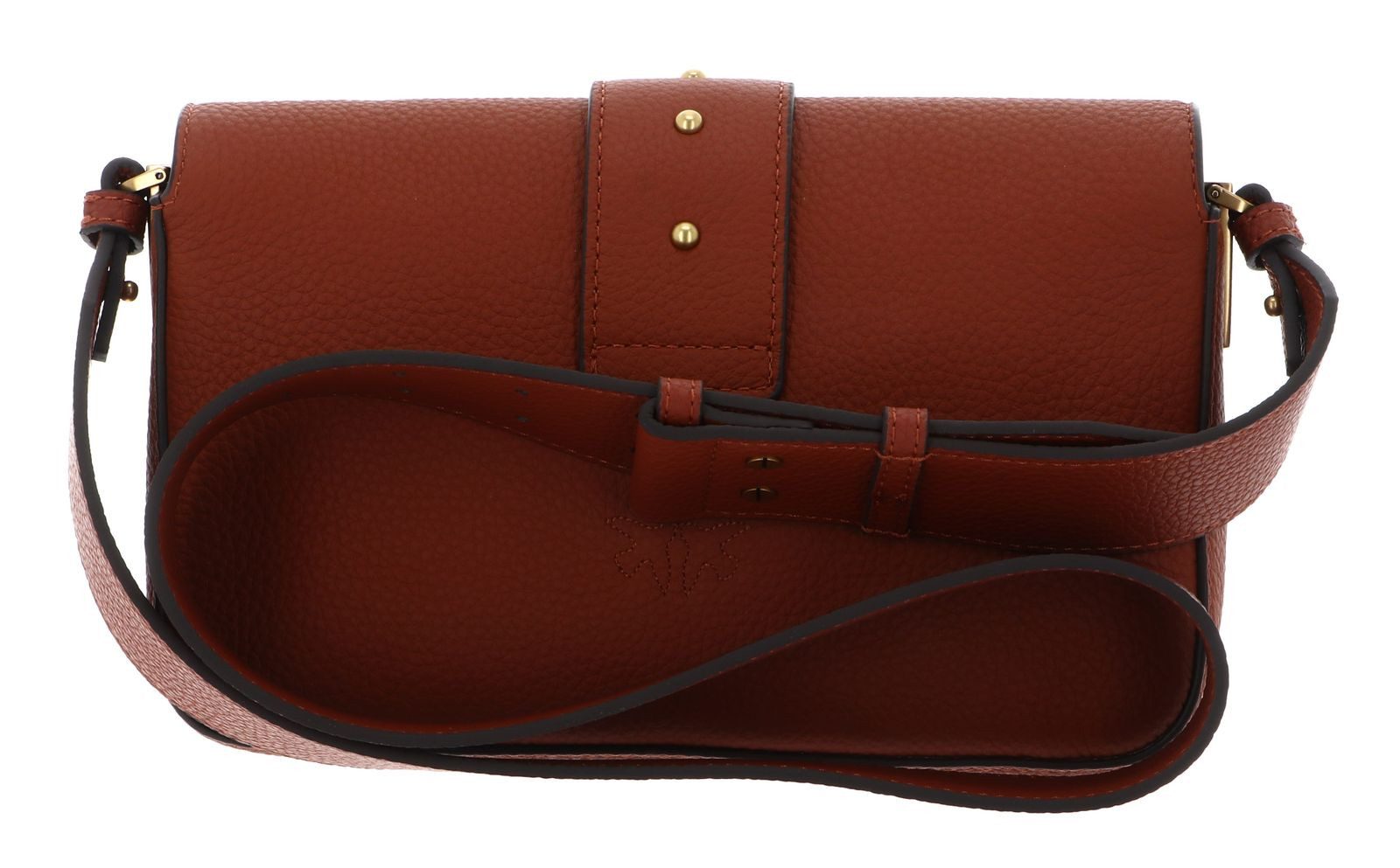 PINKO Umhängetasche Mini Slouchy FL, aus echtem Rindsleder