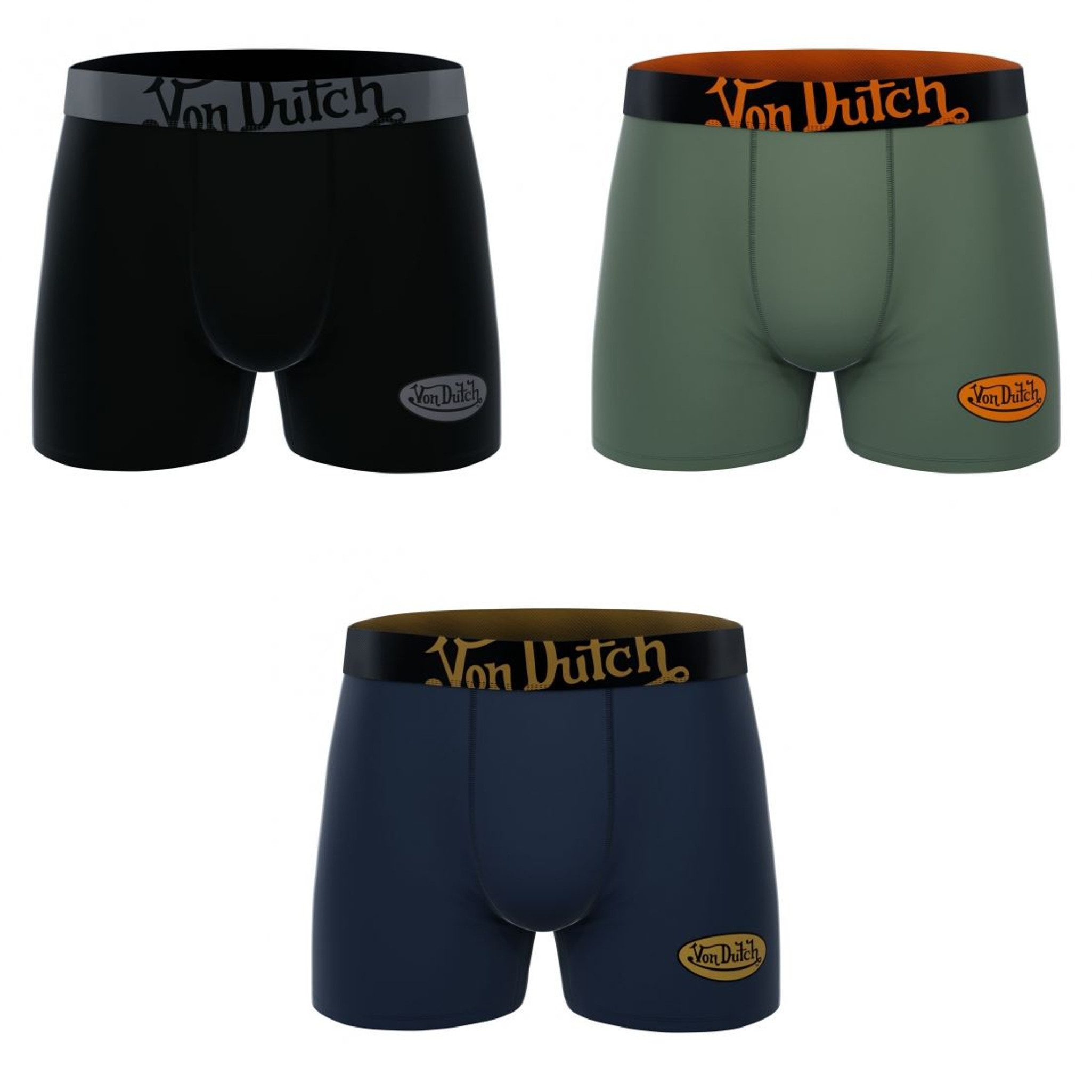 Boxershorts VON DUTCH Boxer Briefs Logo Boxershort 3-Pack