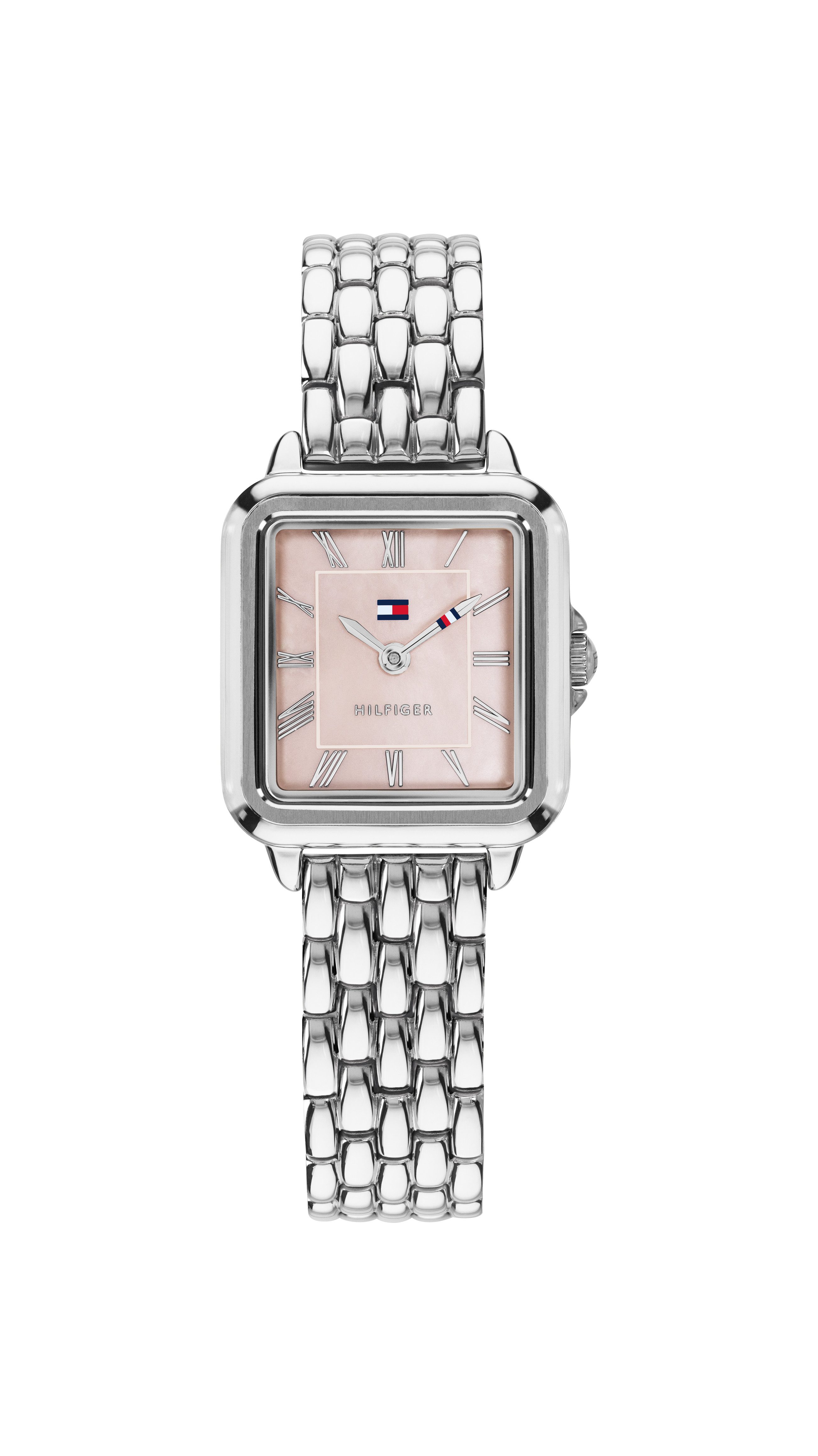 Tommy Hilfiger Quarzuhr MIA 1782914, Armbanduhr, Damenuhr, Edelstahlarmband, analog