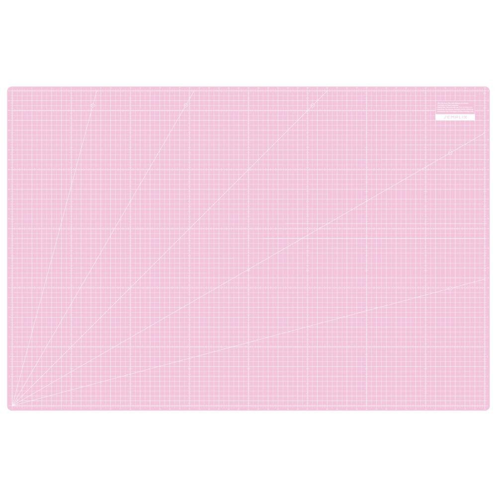 Semplix Schneideunterlage - Schneidematte beere-rosa (48 x 32 inch)