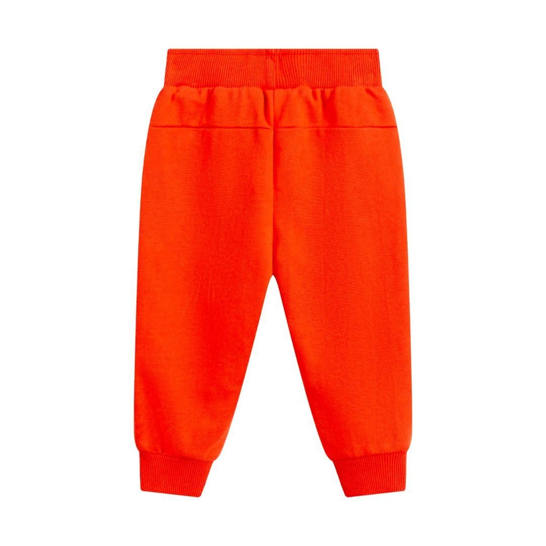 Sporthose Jungen Jogginghose für suebidou orange Freizeithose Stoffhose