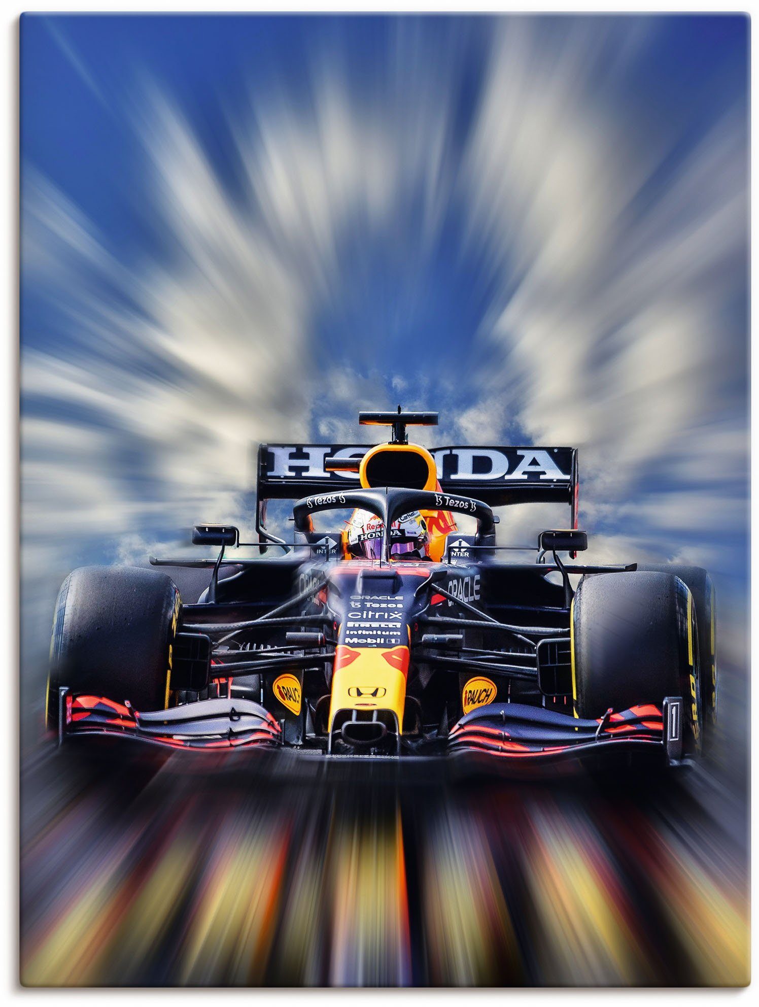 Artland Wandbild Max Verstappen - Weltmeister günstig online kaufen