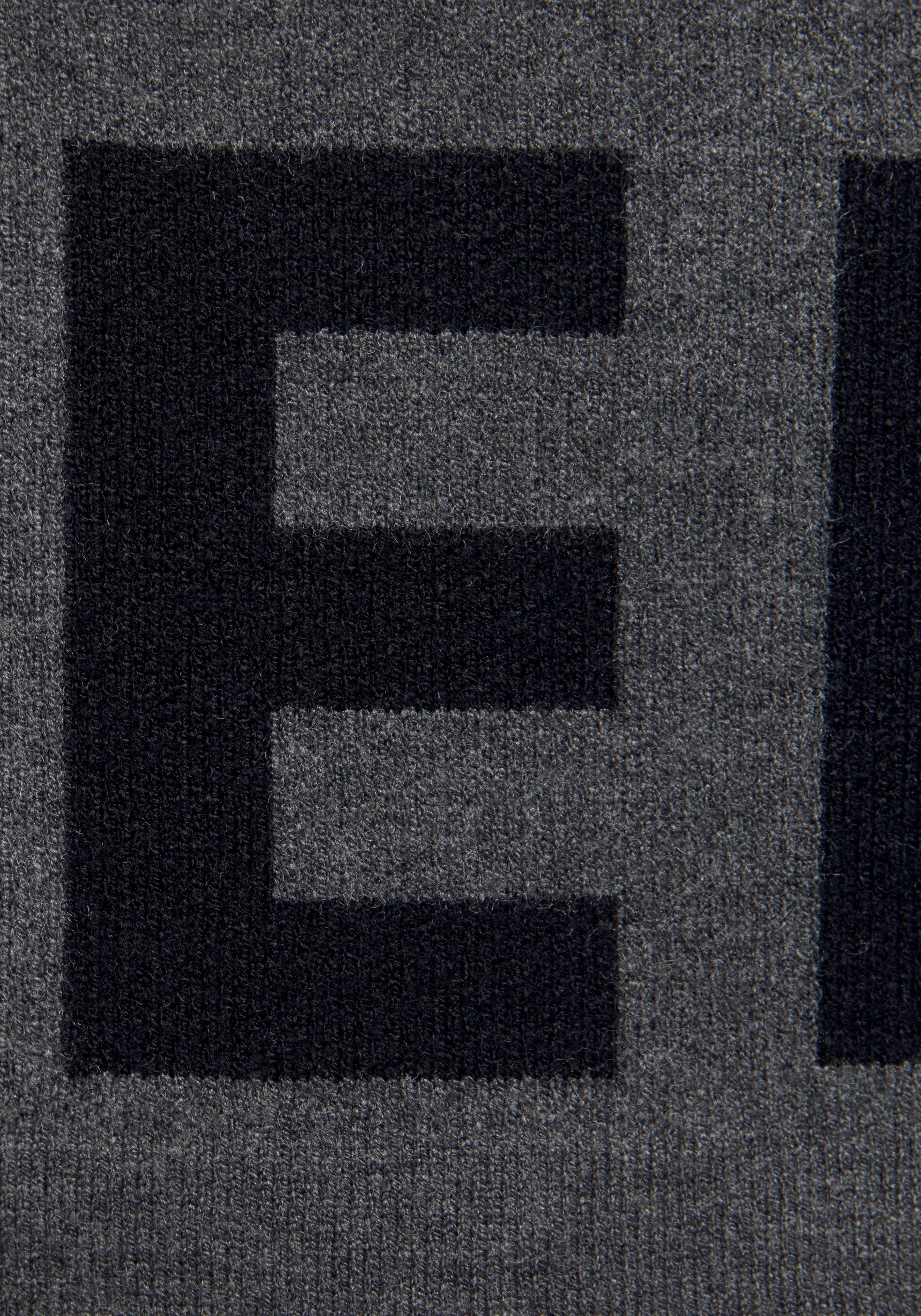 Elbsand Strickpullover aus hochwertigem Strick mit eingestricktem Logo, Loungewear
