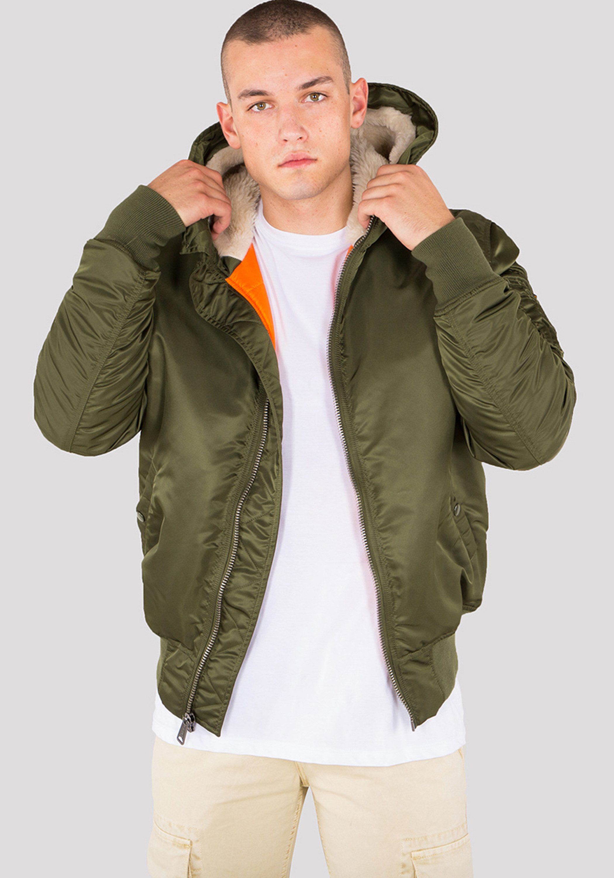 Alpha Industries Bomberjacke MA-1 Hooded günstig online kaufen