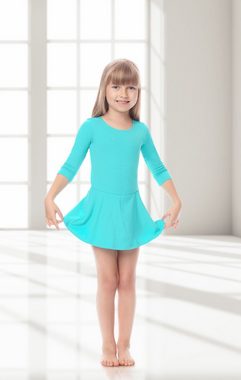 Merry Style Bodykleid Mädchen Tanzbody mit 3/4 Ärmeln Balletkleid Body MS10-137