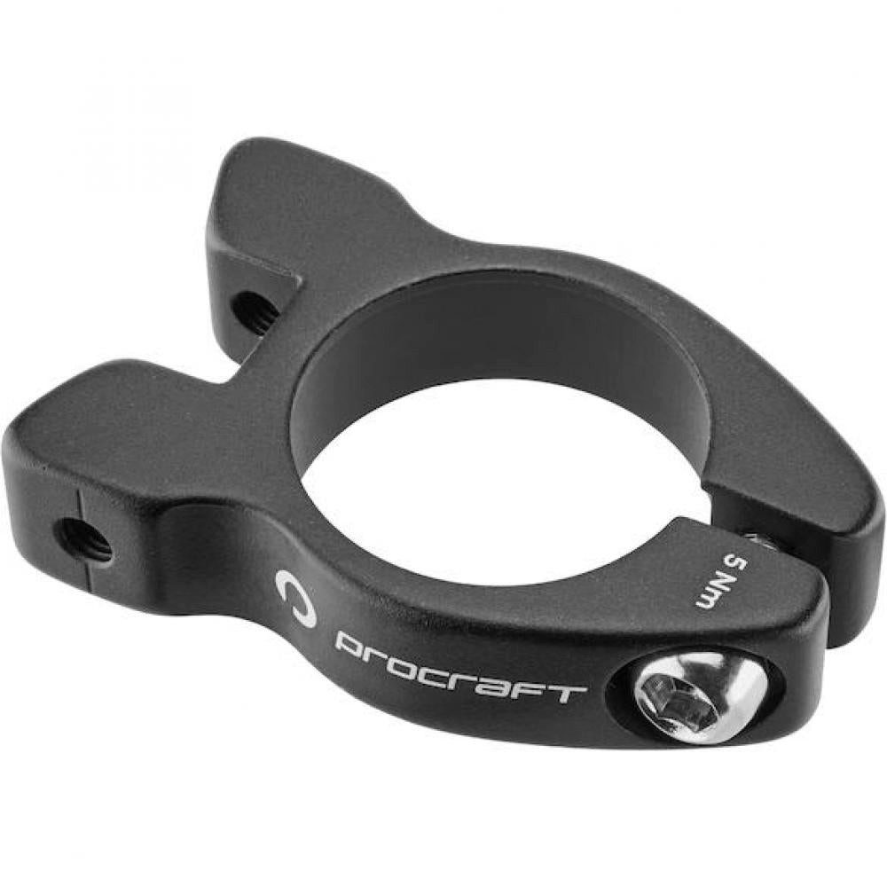 Procraft Fahrradsattel Procraft Sattelstützklemme Essential Rack 31,8 mm Schwarz - Gepäckträg