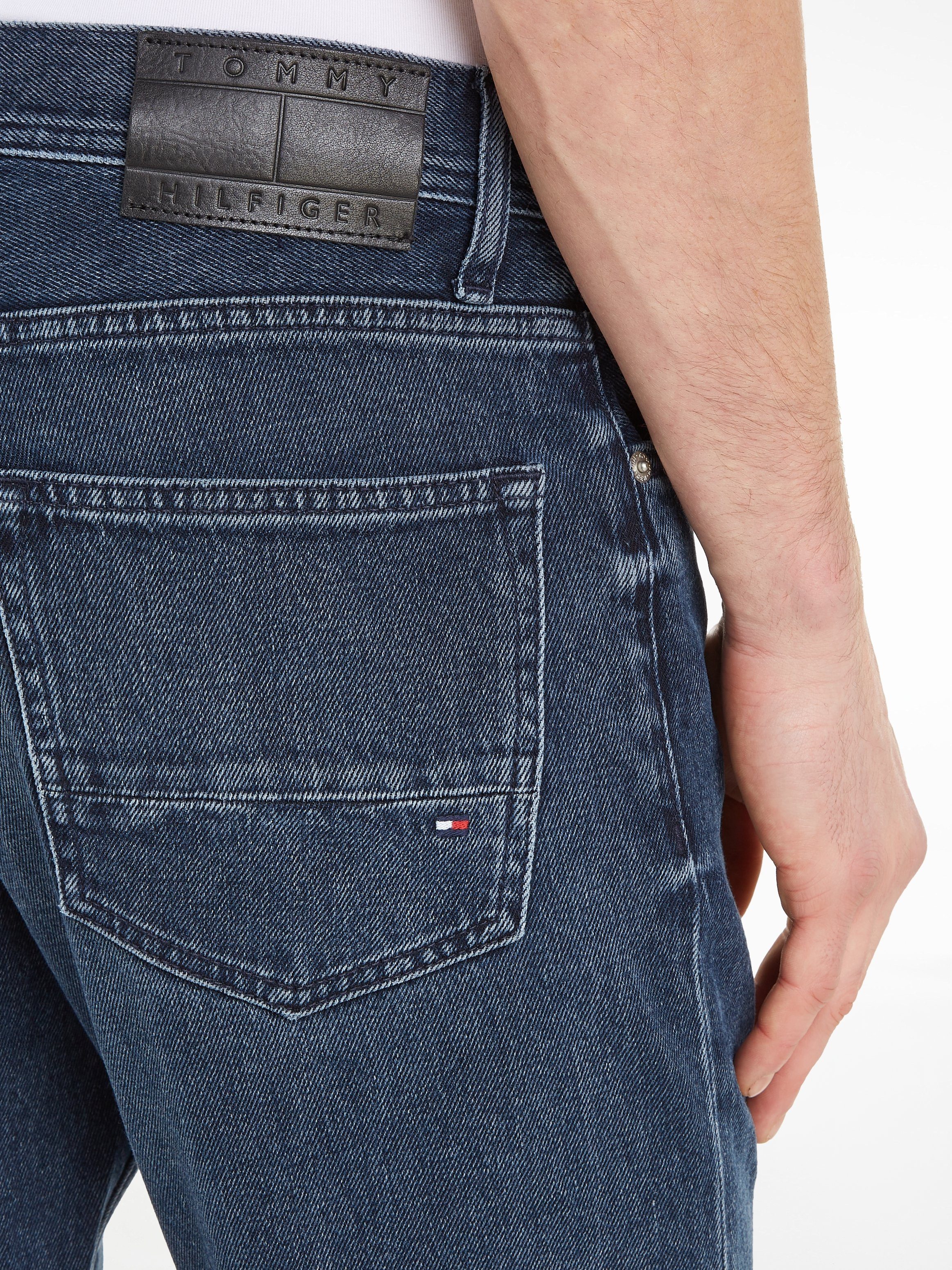 Black Straight-Jeans REGULAR Tommy MERCER Blue Banks Hilfiger STR