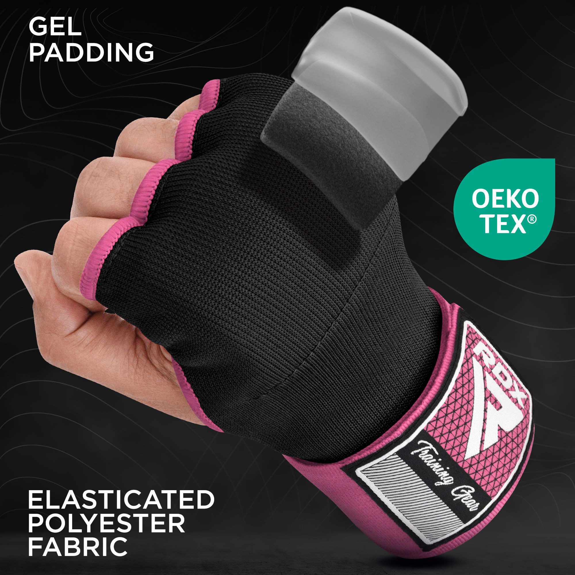 RDX Sports Boxhandschuhe RDX Boxen elastische Innenhandschuhe, MMA, Boxbandagen, Handschuhe