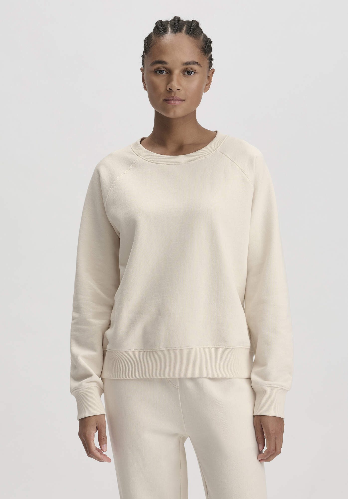 Hessnatur Sweatshirt Oversize aus reiner Bio-Baumwolle (1-tlg)