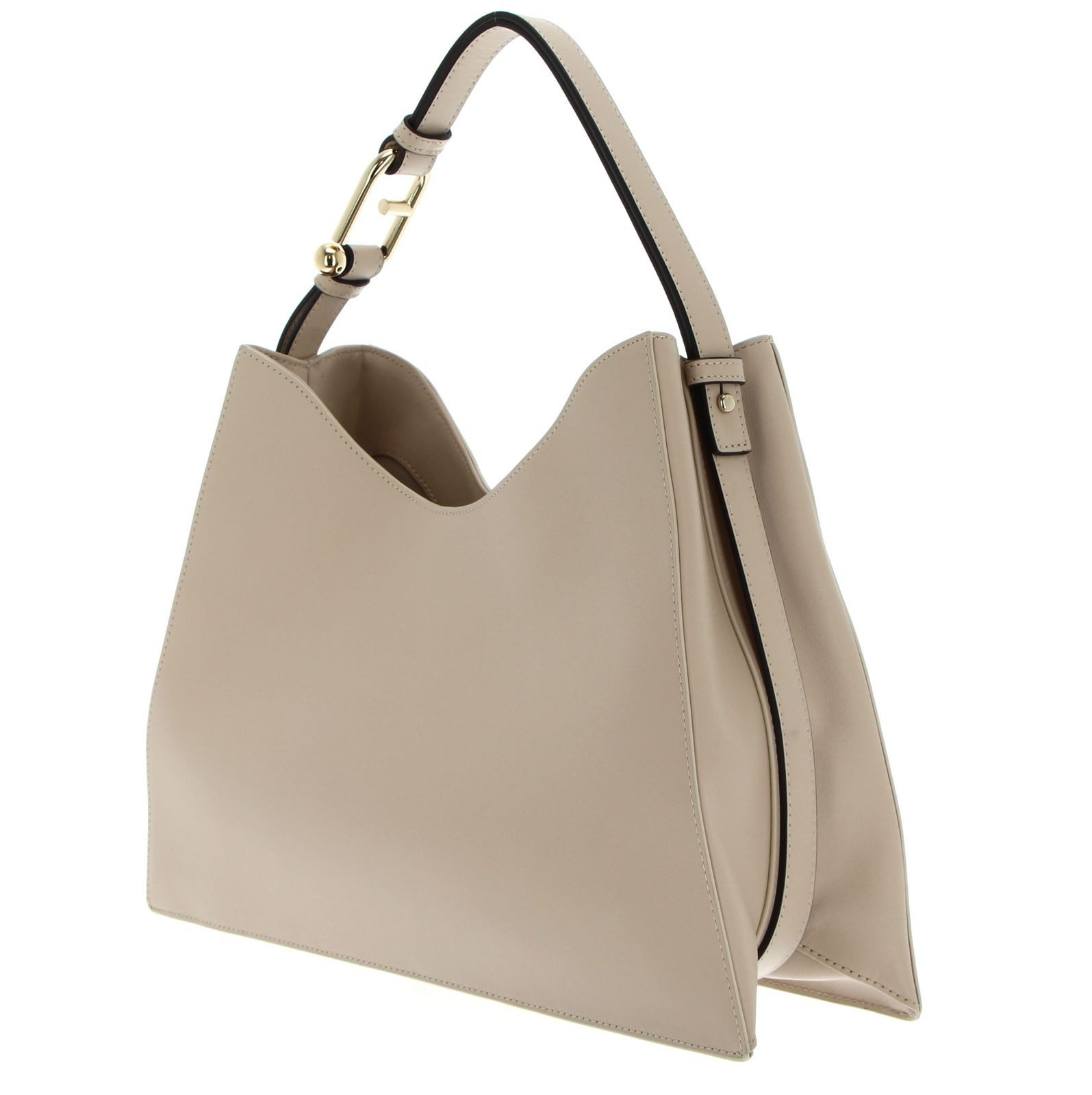 Furla Schultertasche Hobo, aus echtem Leder