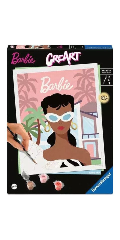 Ravensburger Malen nach Zahlen Barbie 1959