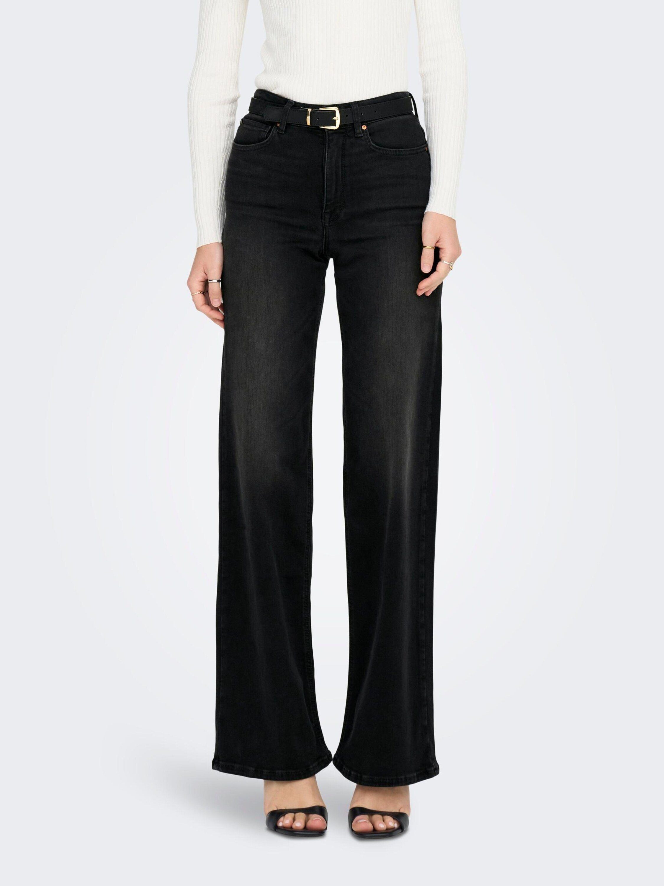 ONLY Weite Jeans ONLMadison Blush (1-tlg) Plain/ohne Details – Bild 2 von 5