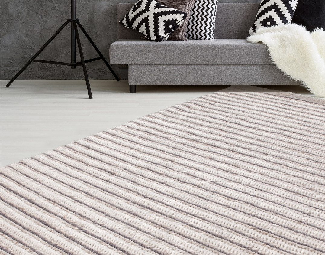 Kayoom Teppich Natura 210, rechteckig, Höhe: 20 mm, Besonders hochwertige, handgearbeitete Qualität