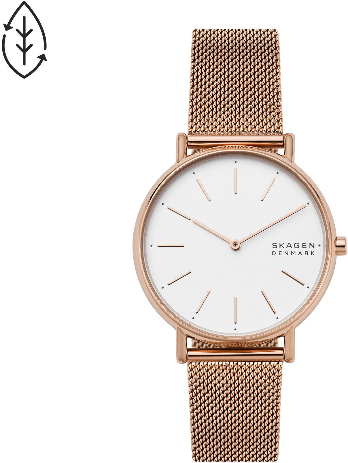 SKAGEN Quarzuhr SIGNATUR SKW2784, Armbanduhr, Damenuhr, Edelstahlarmband, a günstig online kaufen