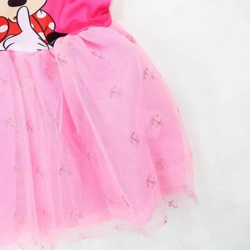 Disney Tüllkleid Disney Minnie Maus Kinder Mädchen Sommerkleid Kleid Gr. 92 bis 128