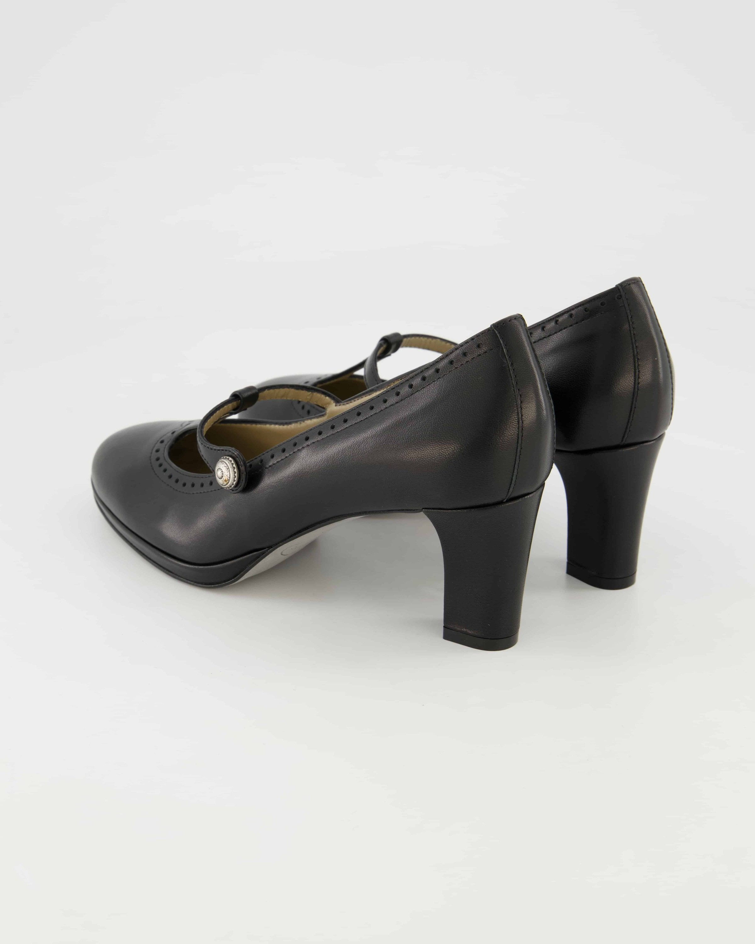 dirndl + bua 1939-01 Mary-Jane-Schuhe Obermaterial: Leder