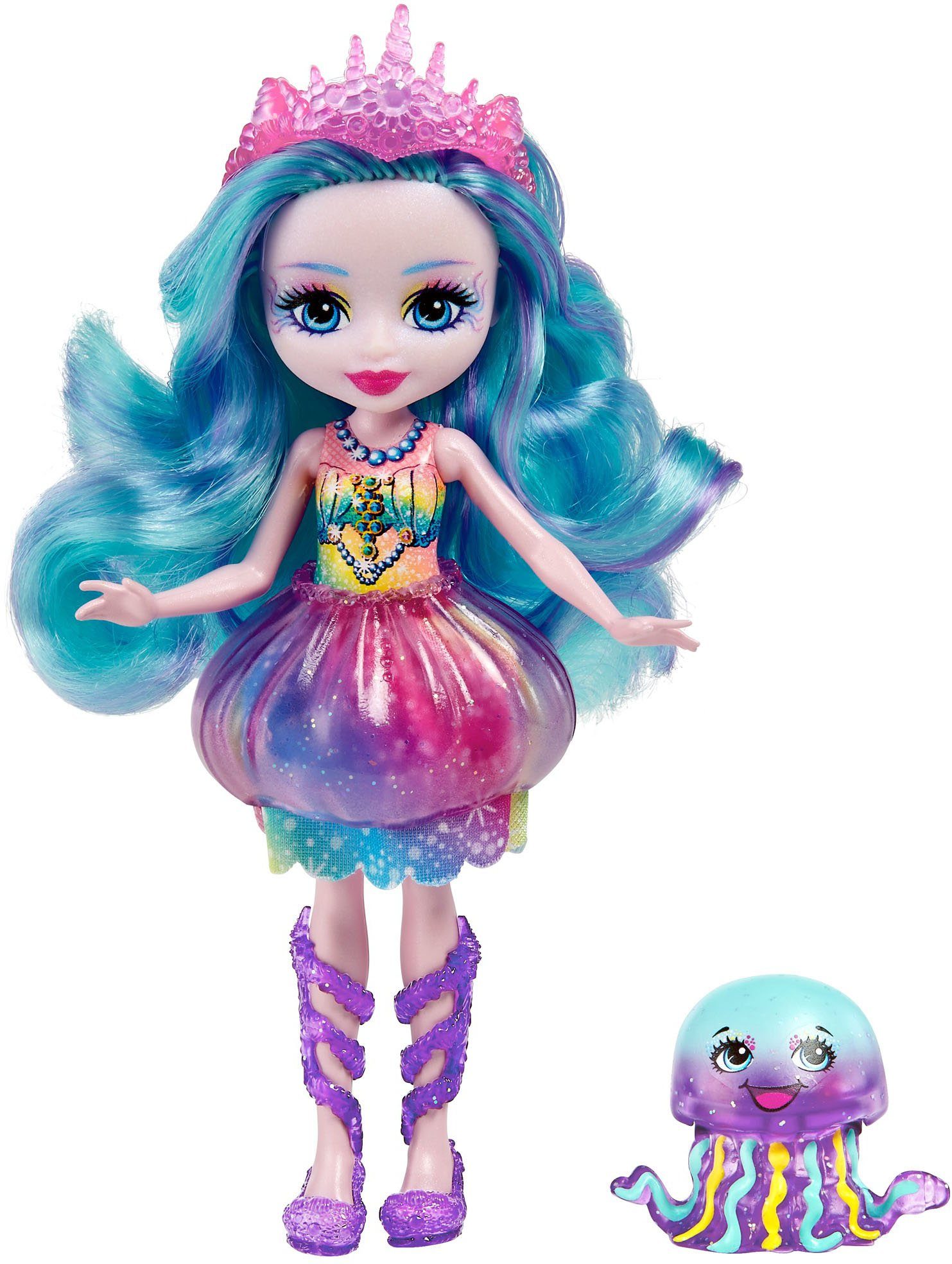 Enchantimals Anziehpuppe Jelanie Jellyfish & Stingley