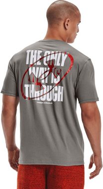 Under Armour® Kurzarmshirt UA ONLY WAY IS THROUGH SS-GRY,Concr Concrete