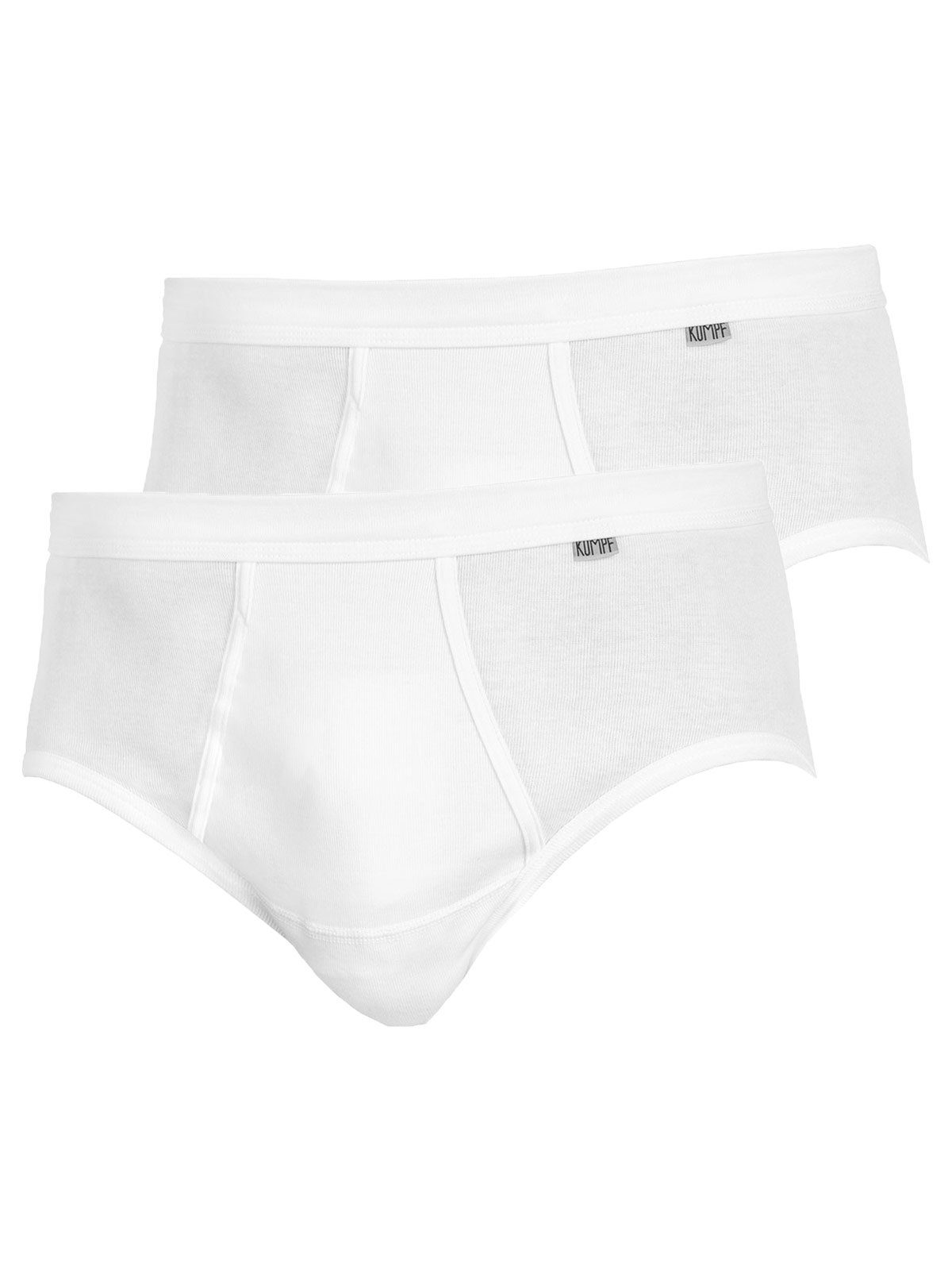 KUMPF Slip 2er Sparpack Herren Slip Feinripp (SparSet, 2St) mit
