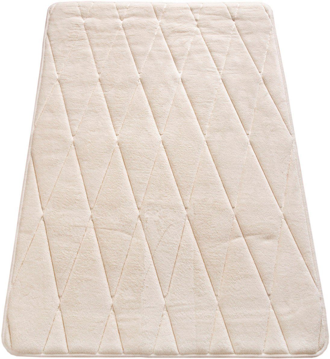 Paco Home Badematte Corby 254, Memory-Schaum Effekt, Höhe 13 mm, rutschhemm günstig online kaufen