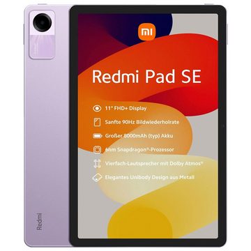 Xiaomi Redmi Pad SE 8GB+256GB & Bluetooth Kopfhörer Tablet (11", 256 GB)