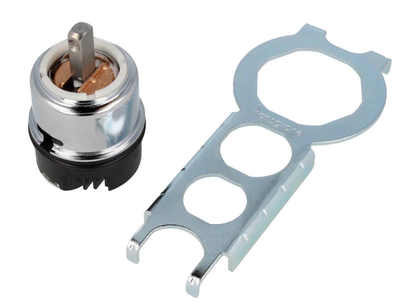 hansgrohe Spültischarmatur Kugelkartusche komplett, für Wannen- und Brausemischer 14096000