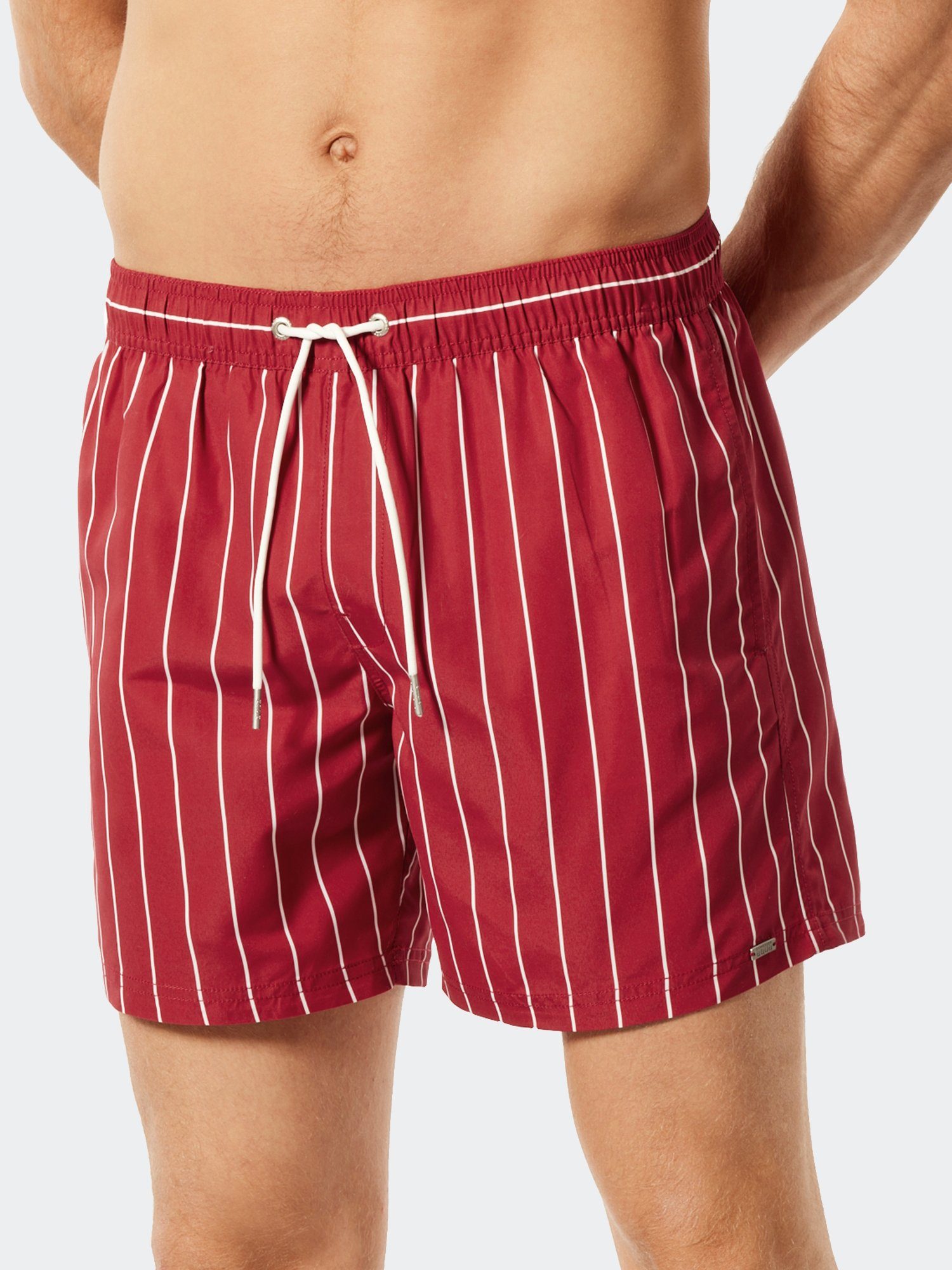 Badeshorts Mesh rot Schiesser Summer