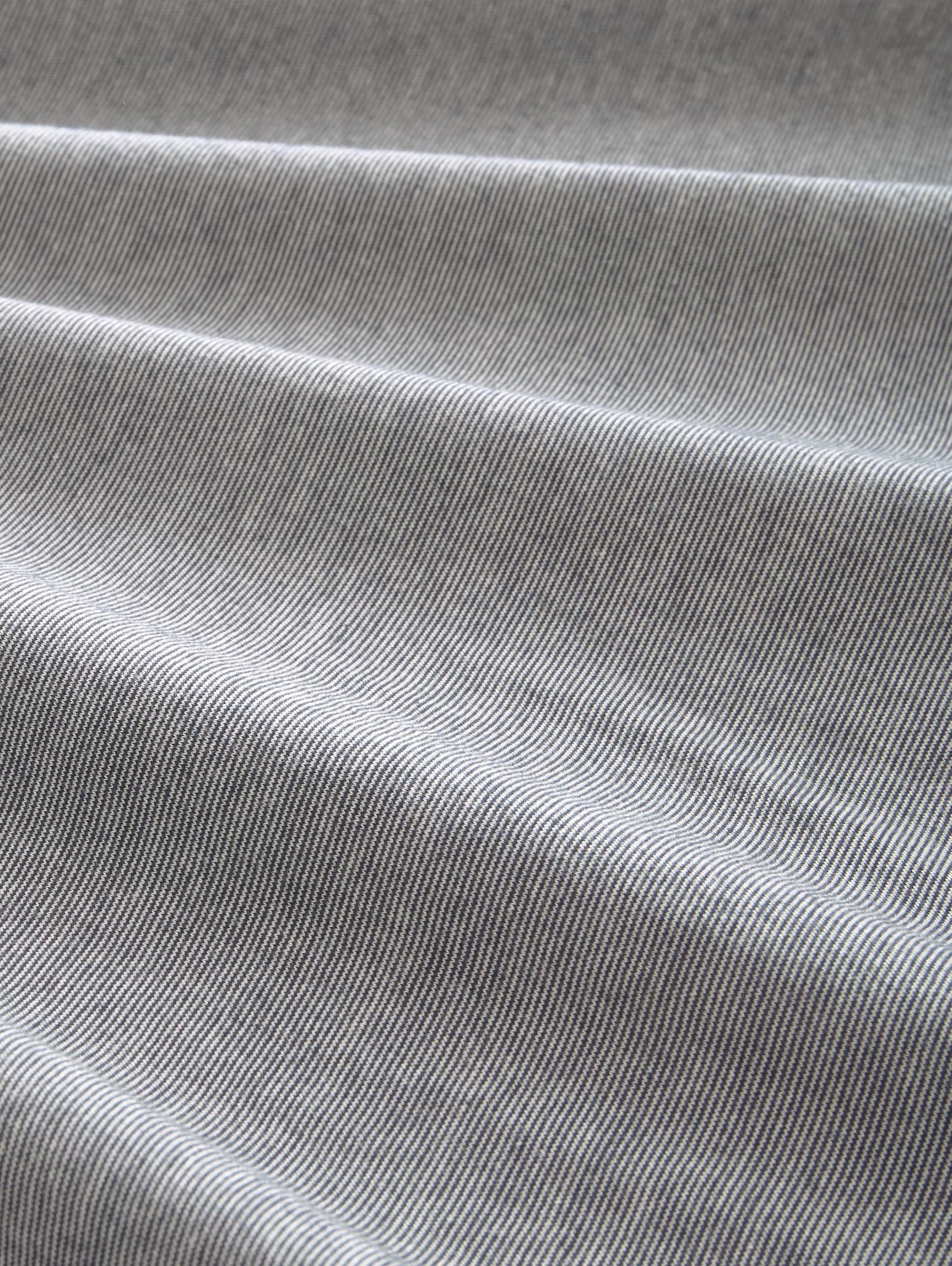 TOM TAILOR T-Shirt T-Shirt navy stripe offwhite thin Print mit
