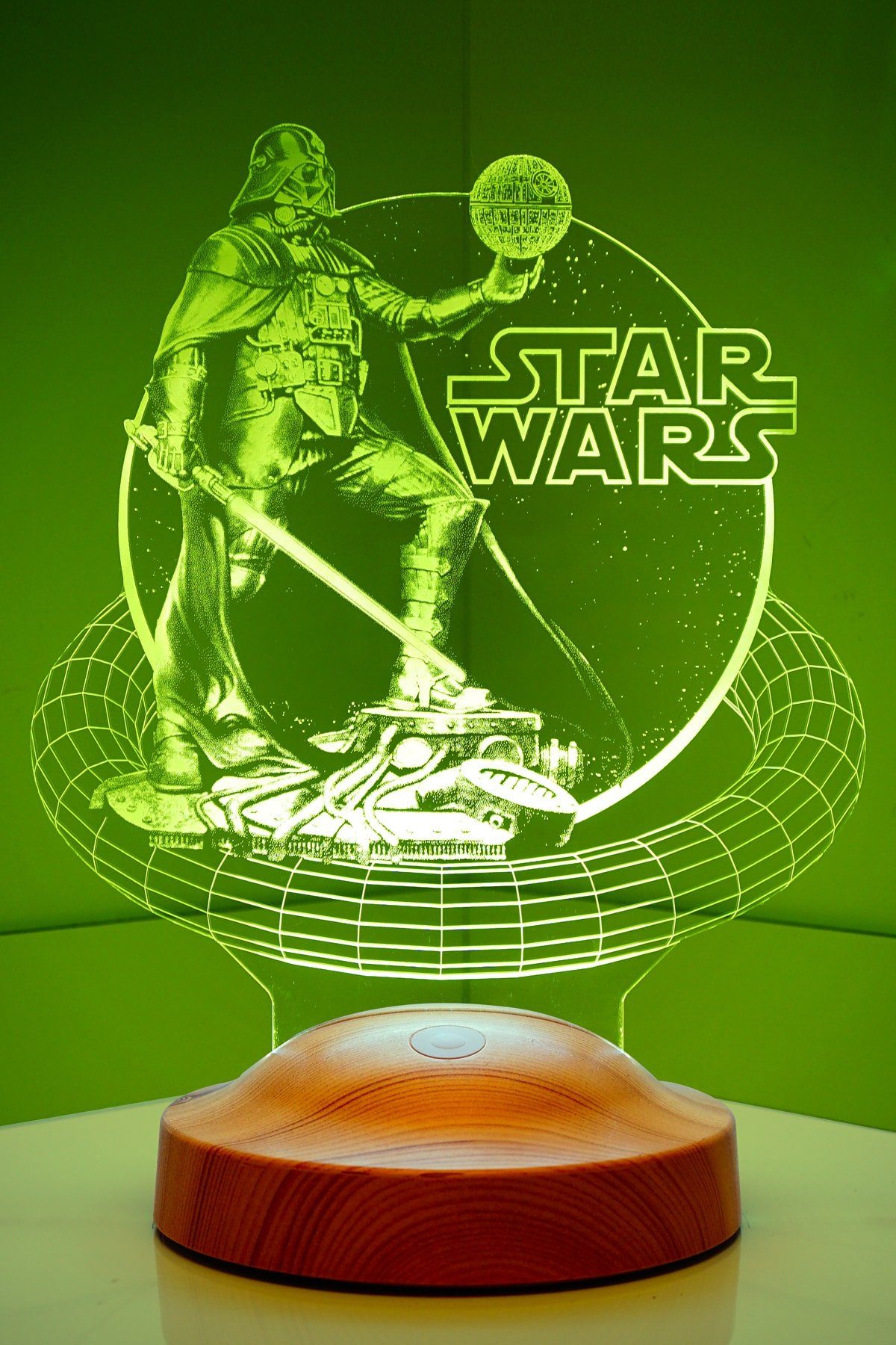 Geschenkelampe LED Nachttischlampe Star Wars Darth günstig online kaufen