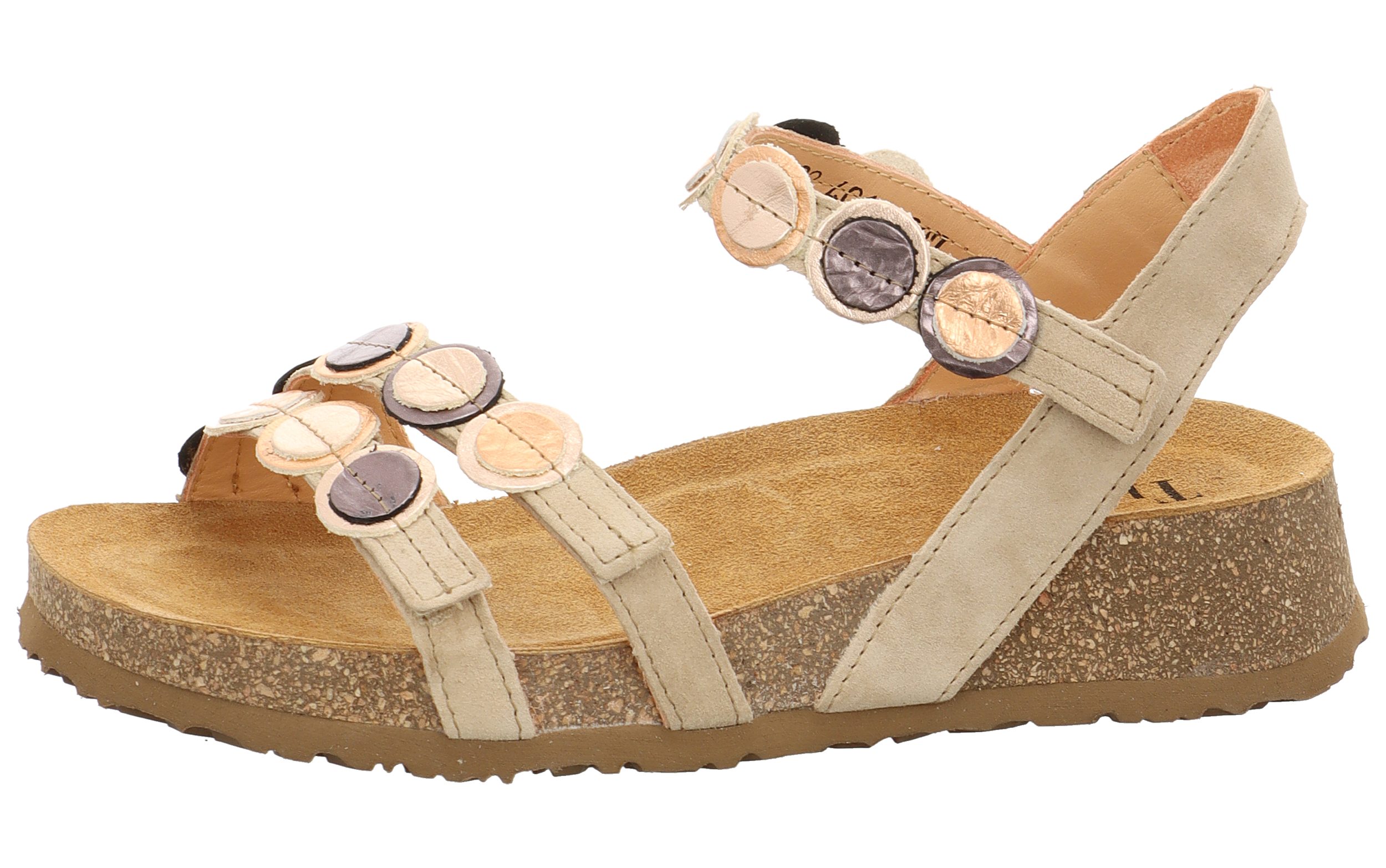 Think! THINK Sandale Koak Beige Sandalette günstig online kaufen