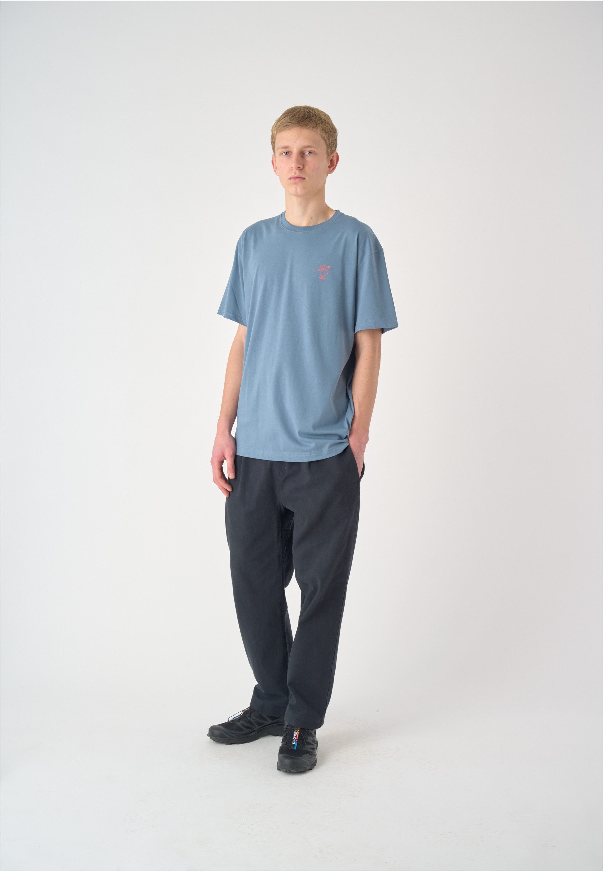 Cleptomanicx T-Shirt Sketch Gull mit lockerem günstig online kaufen