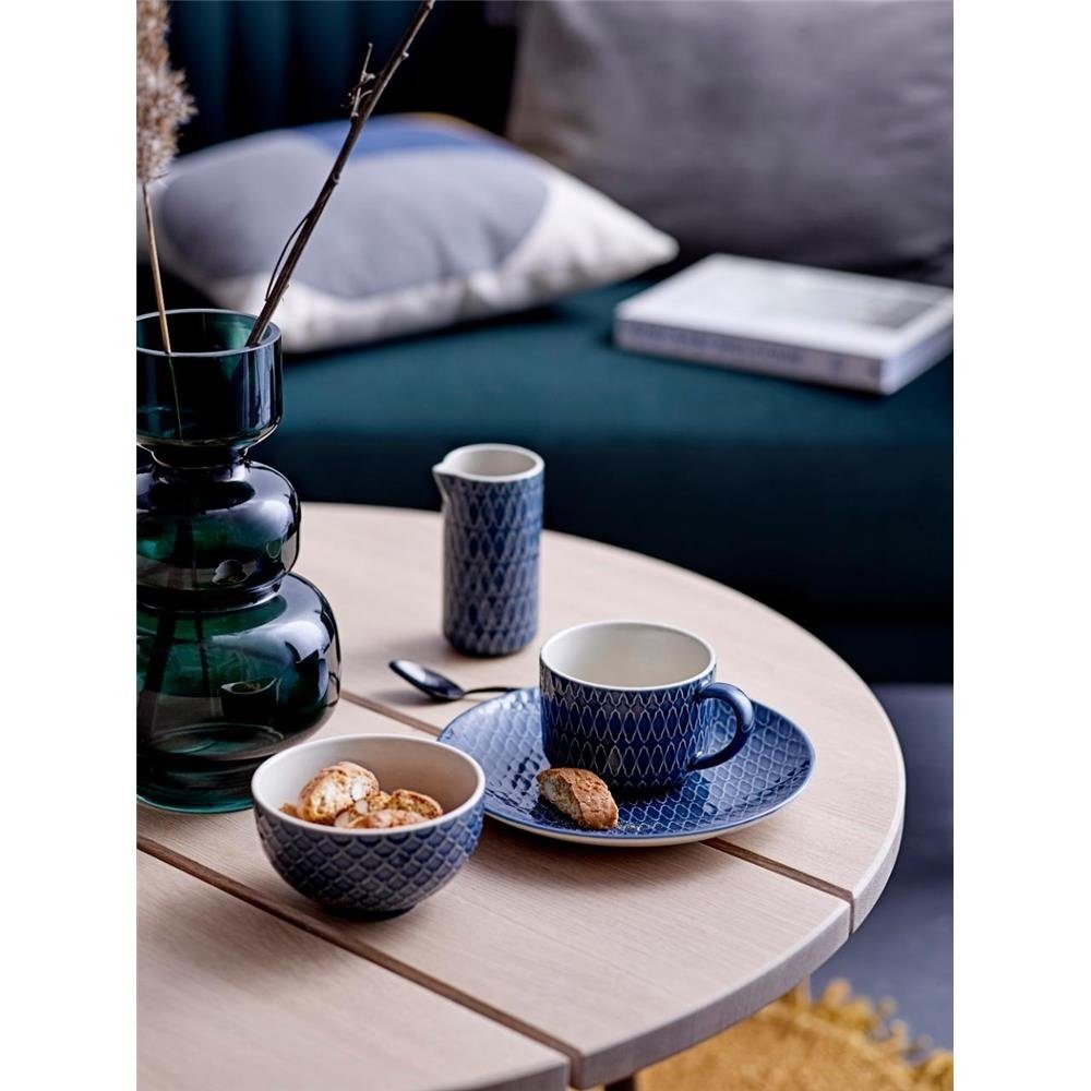 Bloomingville Dekovase Johnson Grün Glas 14,5 x 25 cm günstig online kaufen