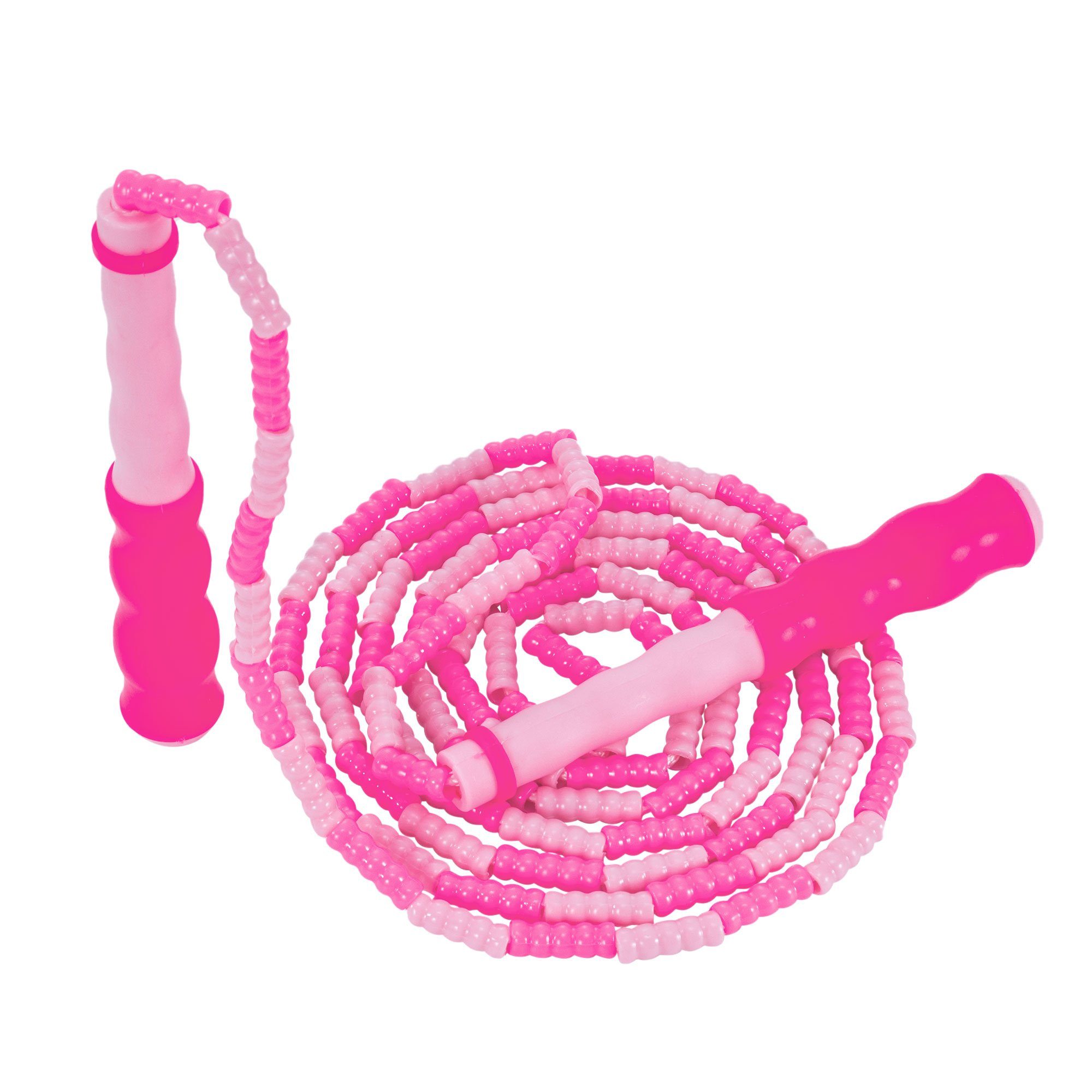 Penelife Springseil Jump Rope Beaded für Kinder und Erwachsene - verstellbares Springseil, Seillänge 280 cm, Länge verstellbar