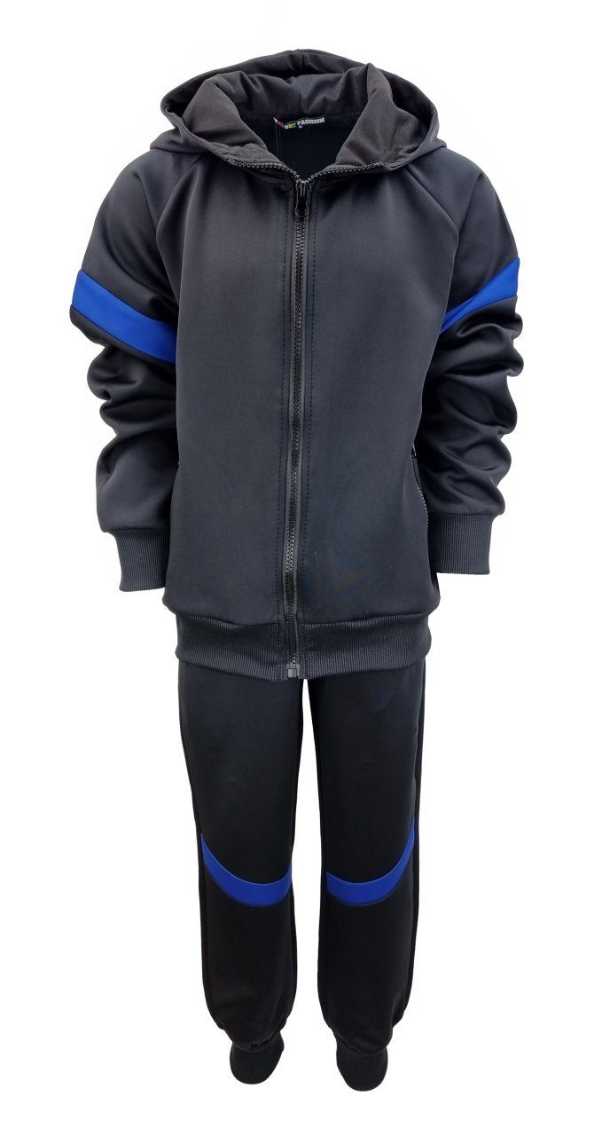 Hessis Trainingsanzug Jogginganzug, für Jungen & Mädchen JF13 (Set, Jacke mit Jogginghose)