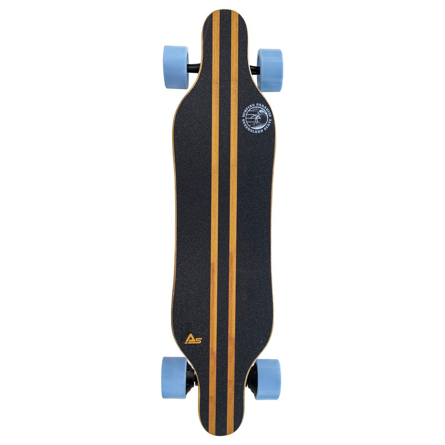 AsVIVA Longboard E-Longboard AsVIVA LB2 Elektro Skateboard, Elektro-Longboard, 4000 mAh Lithium-Batterie, 900W Doppelmotor