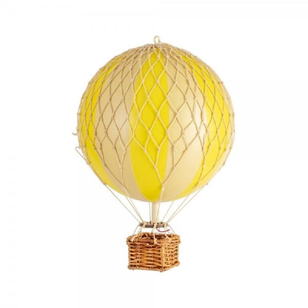 Skulptur AUTHENTHIC MODELS Ballon Travel Light Yellow Double (18cm)