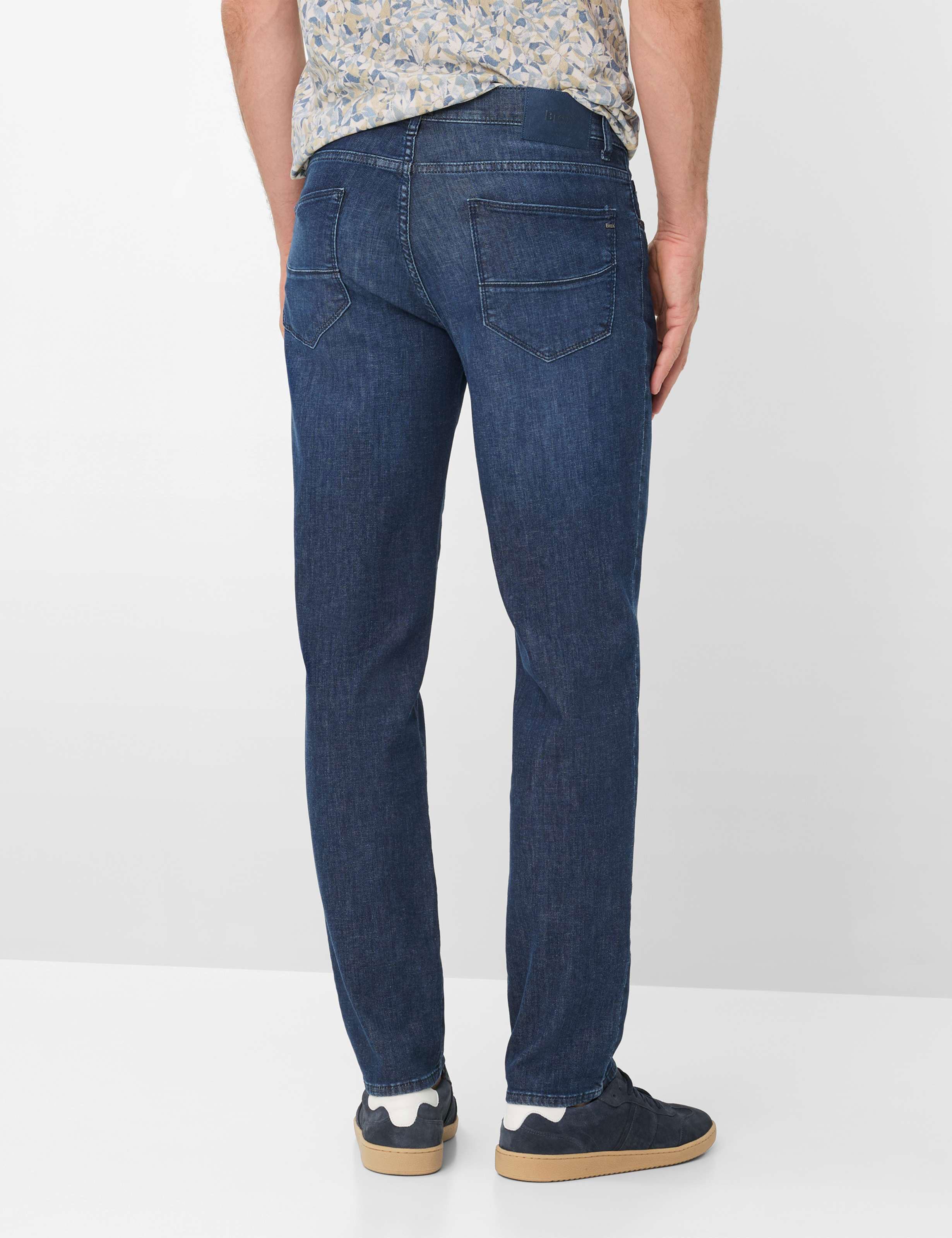 Brax 5-Pocket-Jeans CADIZ Straight Fit Sommerjeans - Stretch