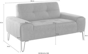 exxpo - sofa fashion 3-Sitzer Taranto