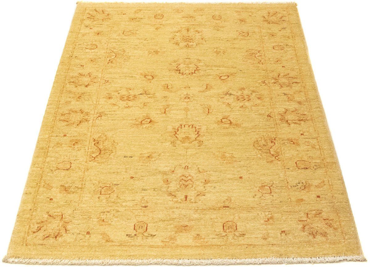 Orientteppich Ziegler - 116 x 77 cm - beige, morgenland, rechteckig, Höhe: 6 mm, Wohnzimmer, Handgeknüpft, Einzelstück mit Zertifikat