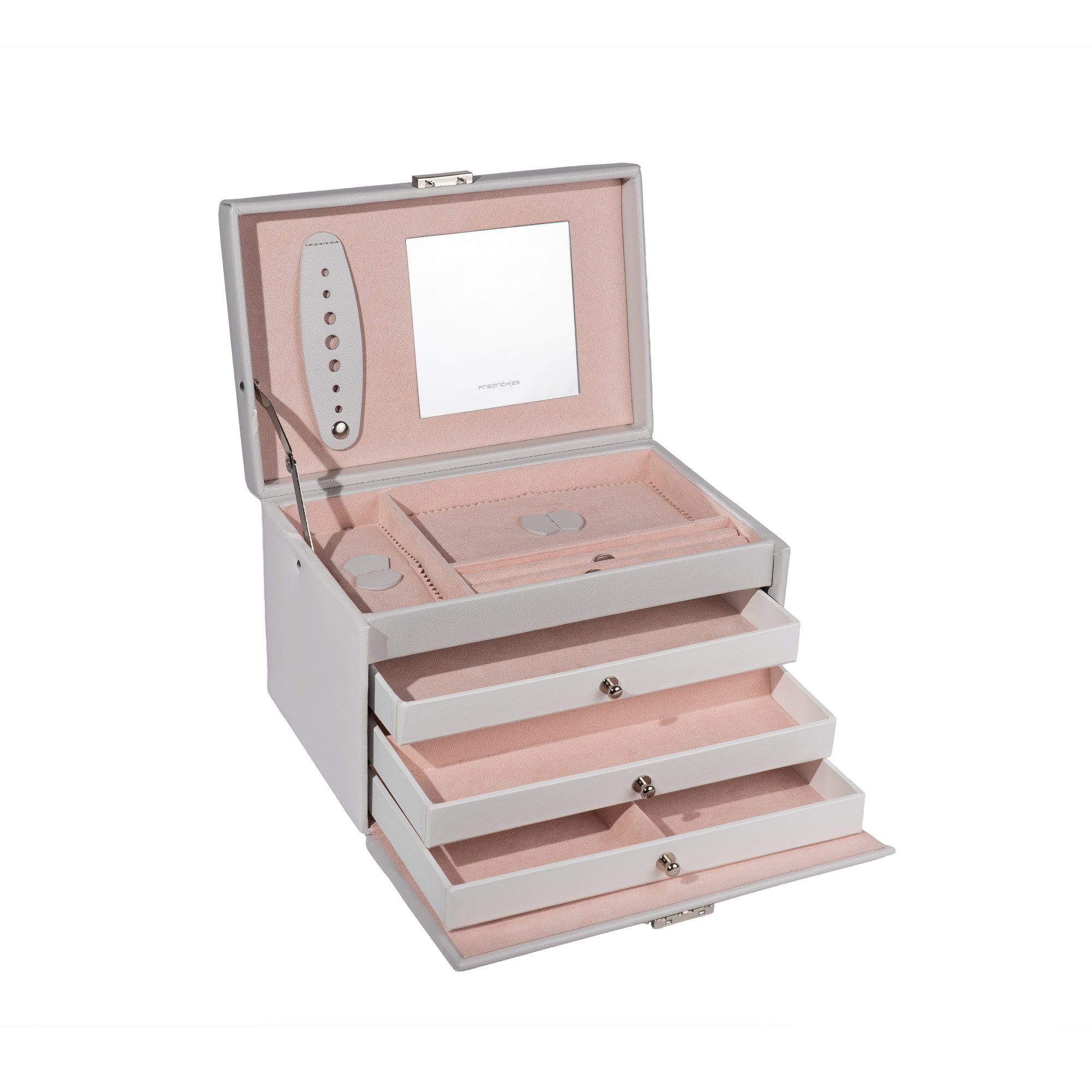 Friedrich23 Schmuckkasten aus Leder Classico