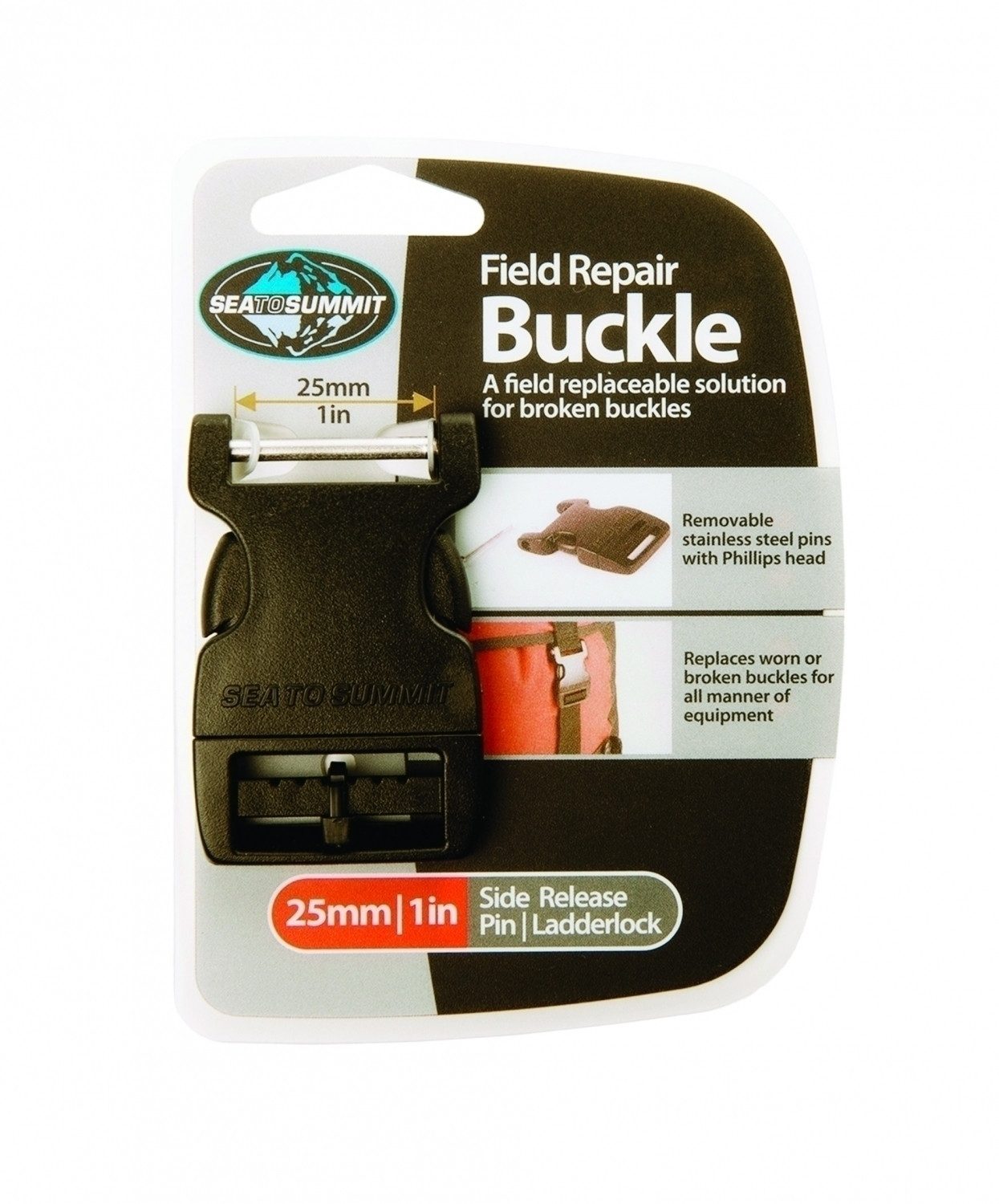 sea to summit Rucksack Field Repair Buckle - 25mm Side Release Pin -