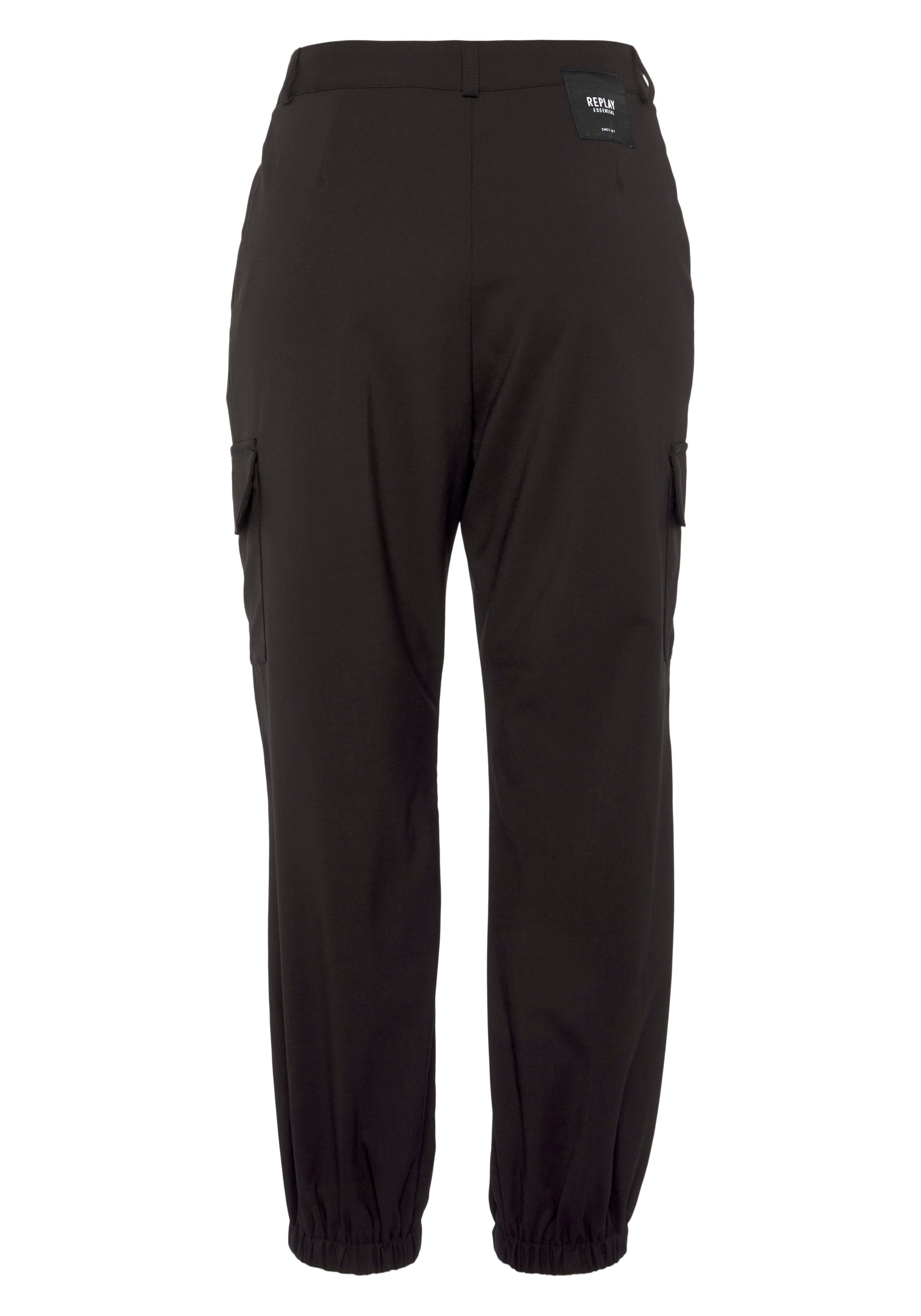 Replay Cargohose black