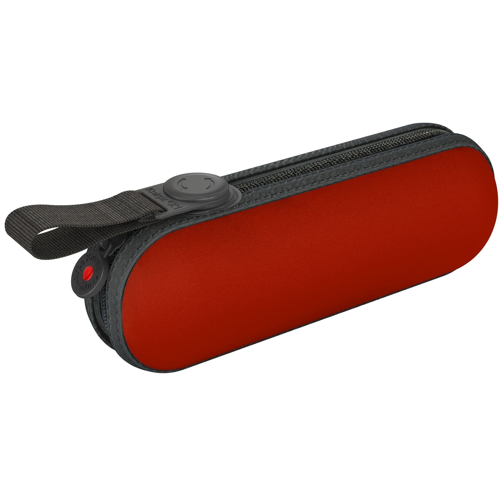 Knirps® Taschenregenschirm X1 red superthin