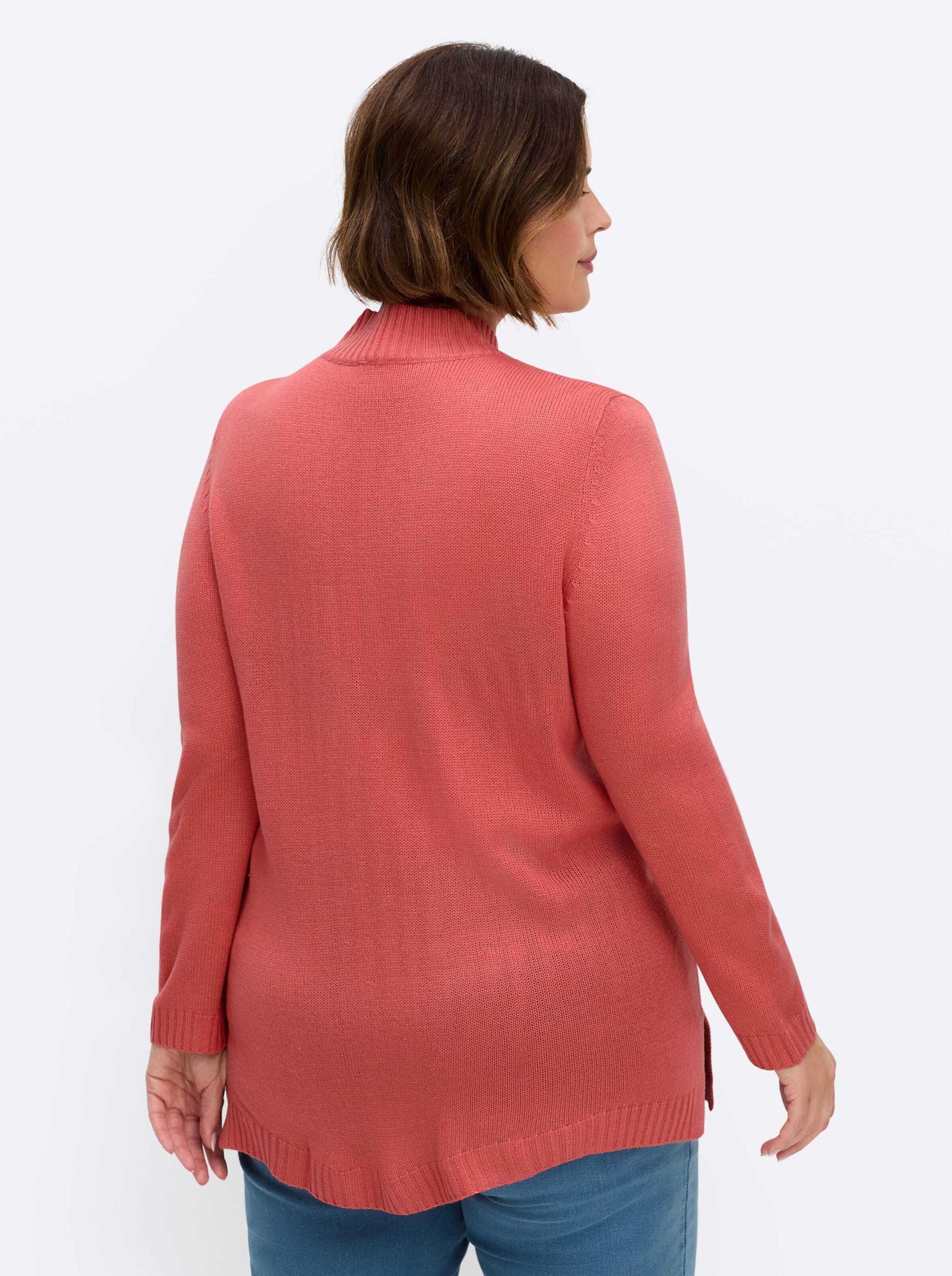 Sieh an! Strickpullover Longpullover Langarm Jersey günstig online kaufen