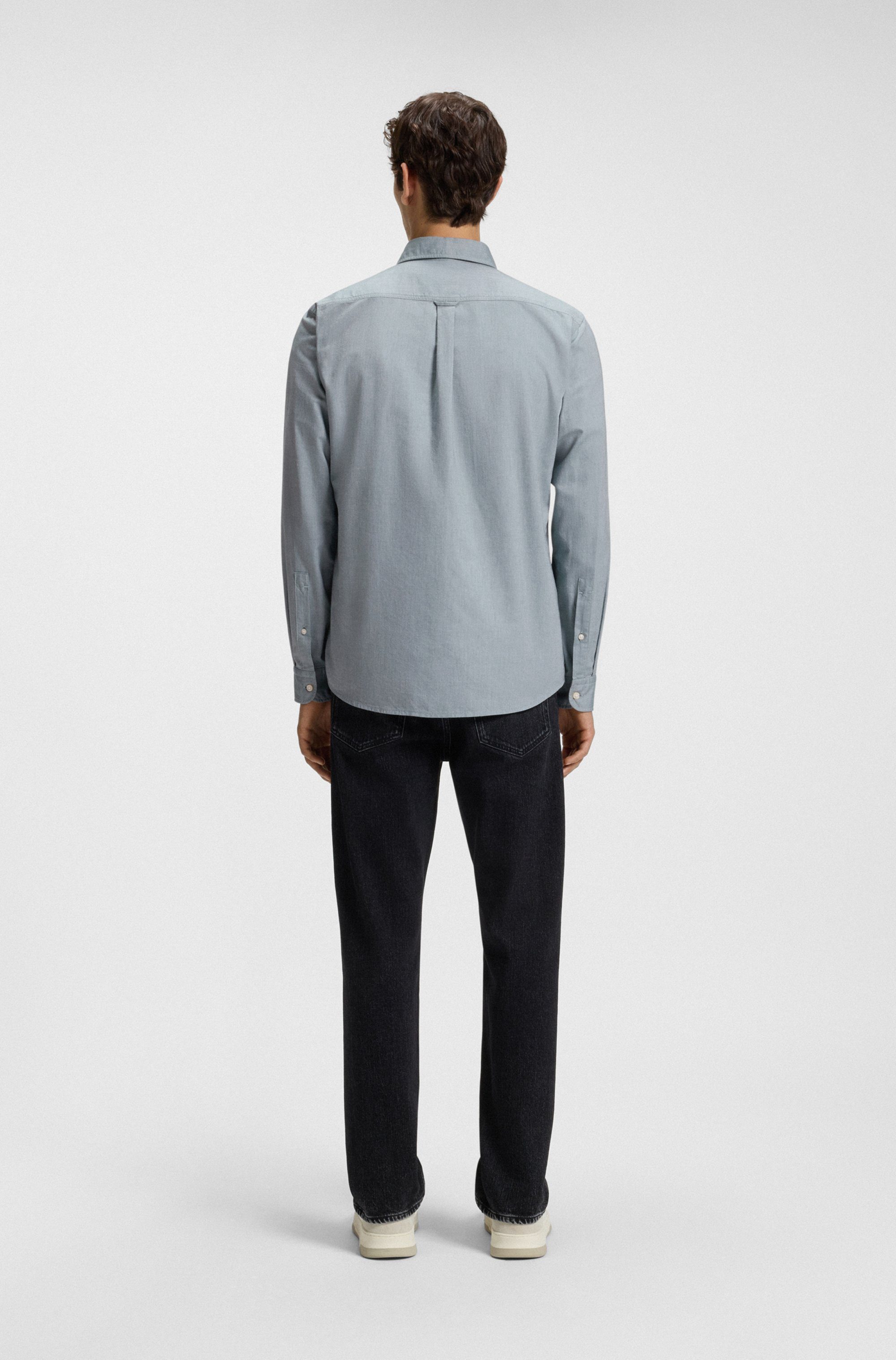 BOSS ORANGE Businesshemd Rickert mit Button-down-Kragen