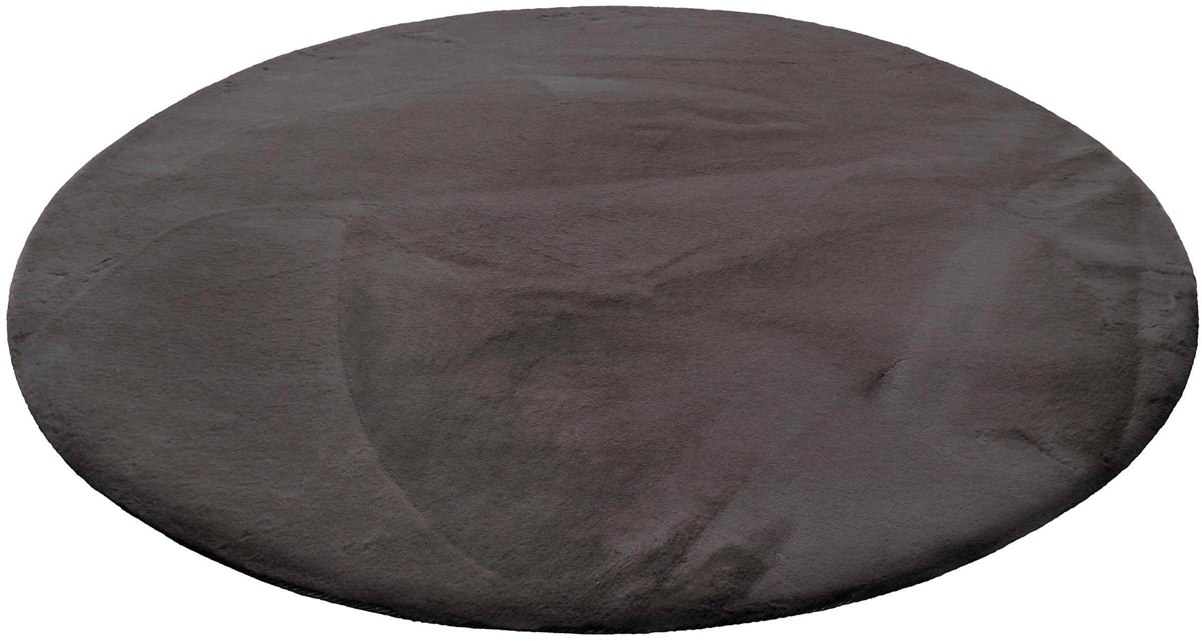 Esprit Hochflor-Teppich »Alice ESP-4377 Kunstfell«, rund, 25 mm Höhe, Kanin günstig online kaufen
