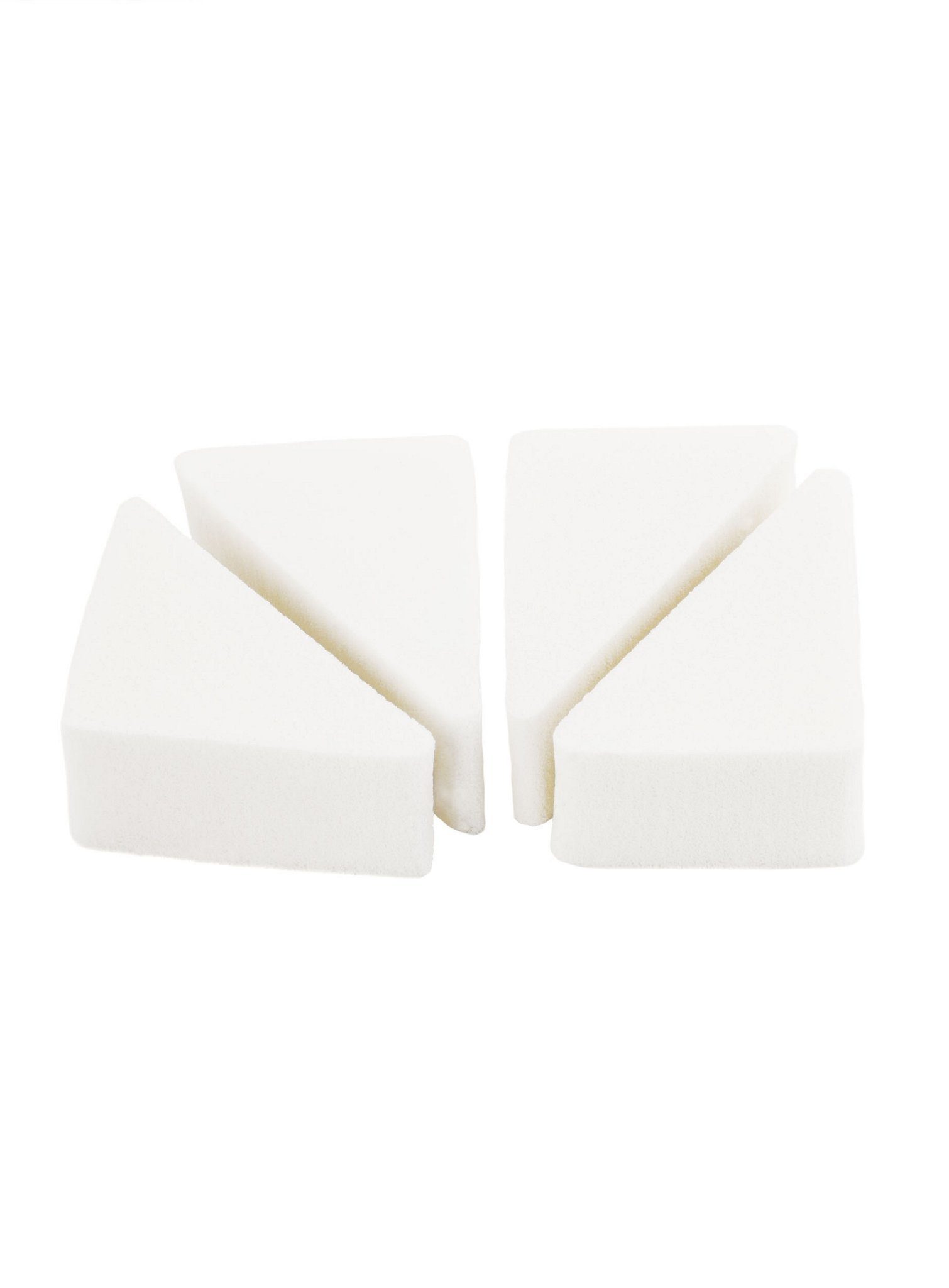 Metamorph Make-up Schwamm Schminkschwamm aus Latex dreieckig, Schwämmchen-Set zum Auftragen von Make-up und SFX