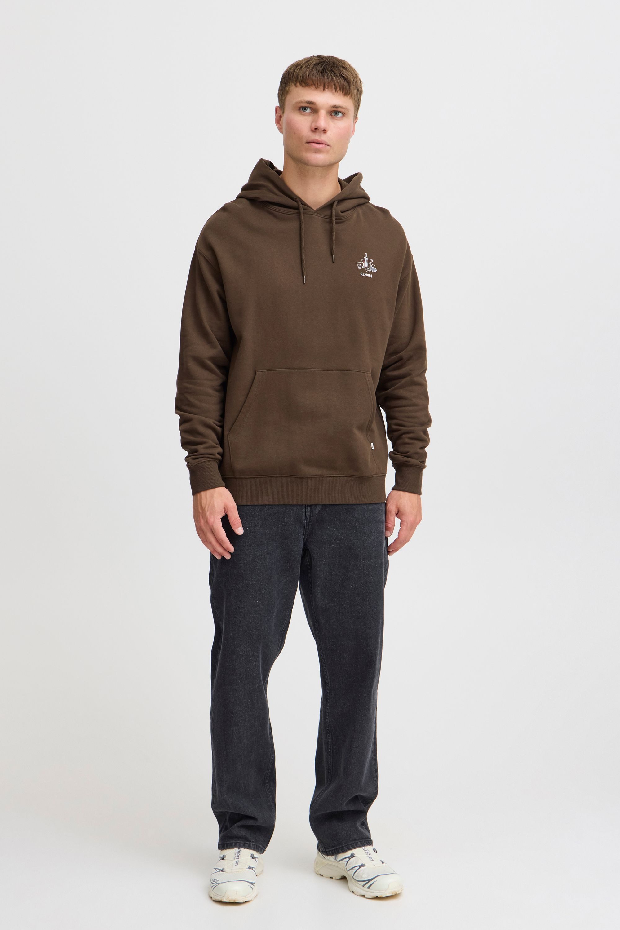 !Solid Hoodie SDMullet Moderner Kapuzenpullover