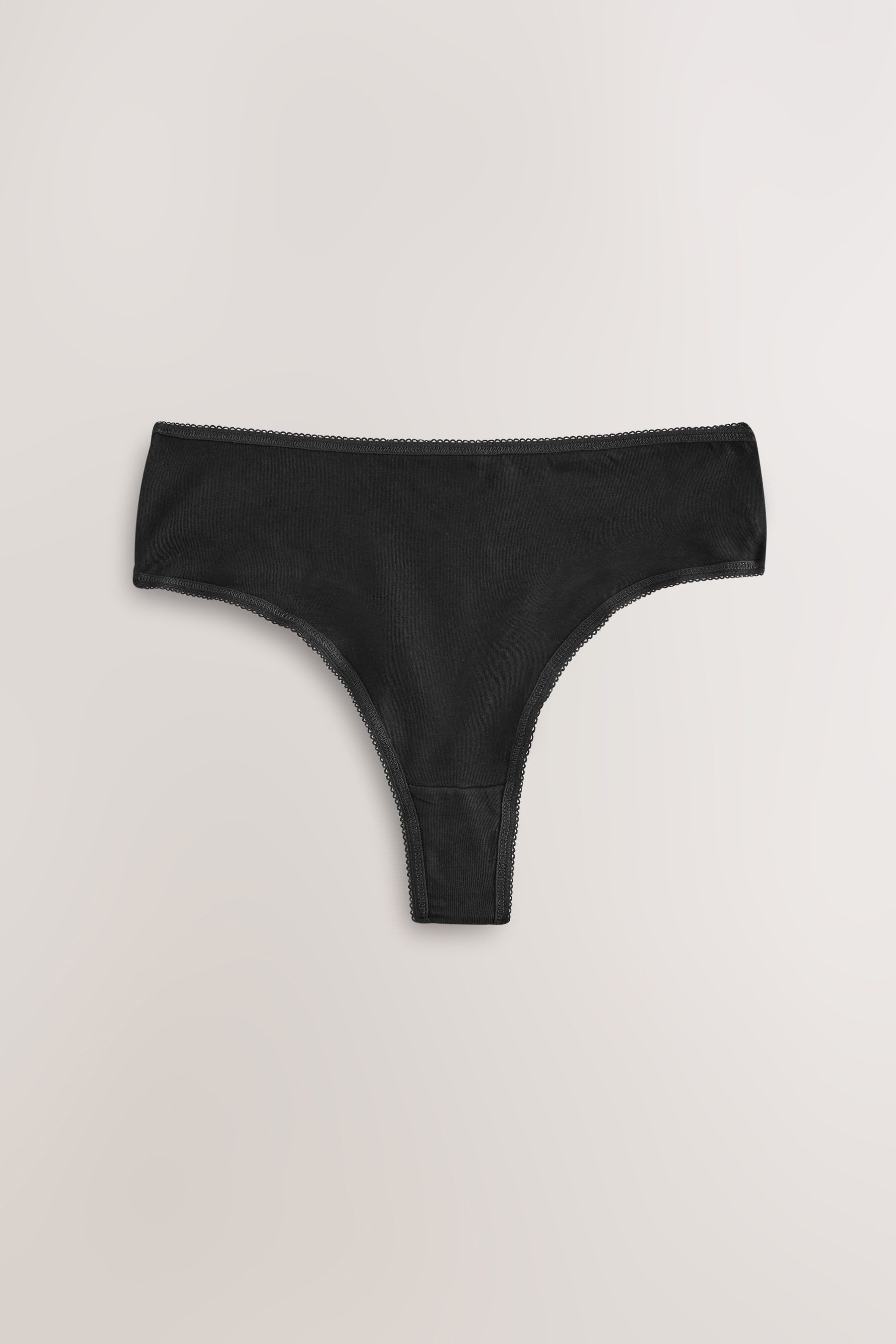 Next High-Waist-String Rich Thongs mit hohem Bund im 5er-Pack (5-St) – Bild 3 von 4